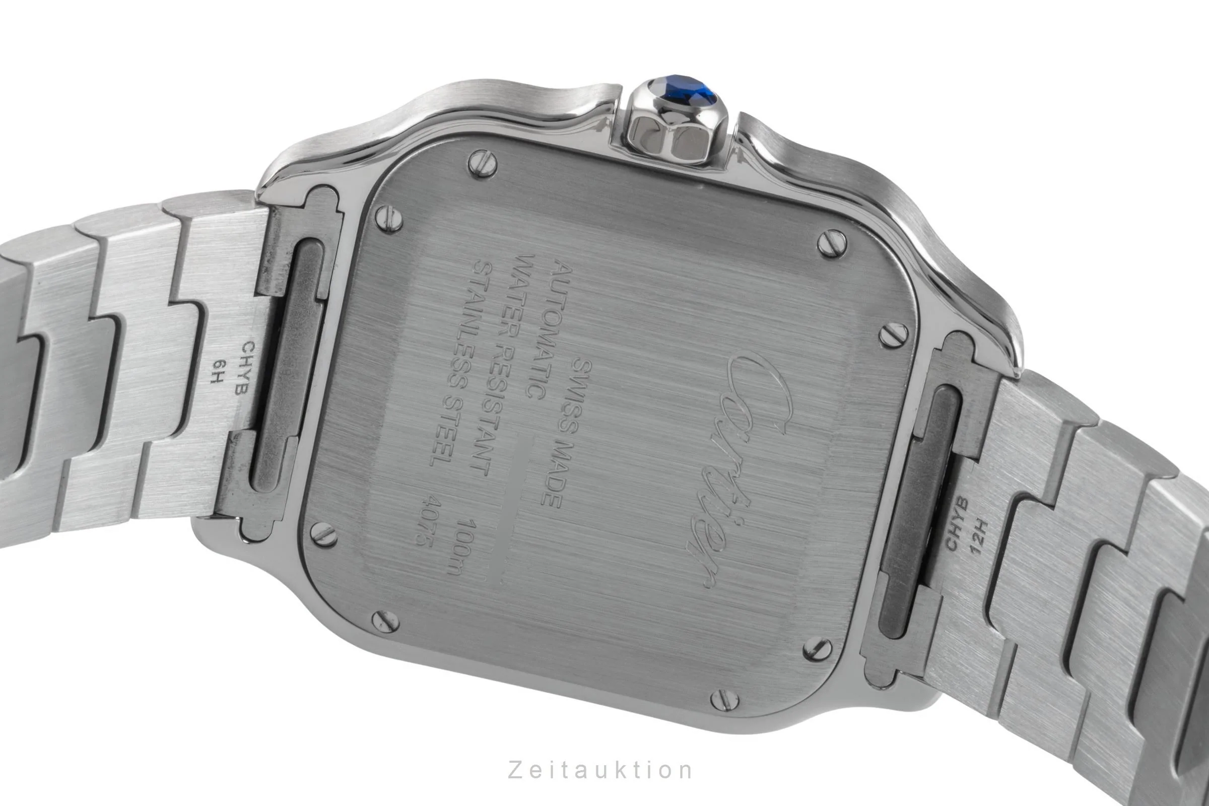 Cartier Santos steel automatic men's watch WSSA0010 LP: 8050EUR  [2504679] - Image 11