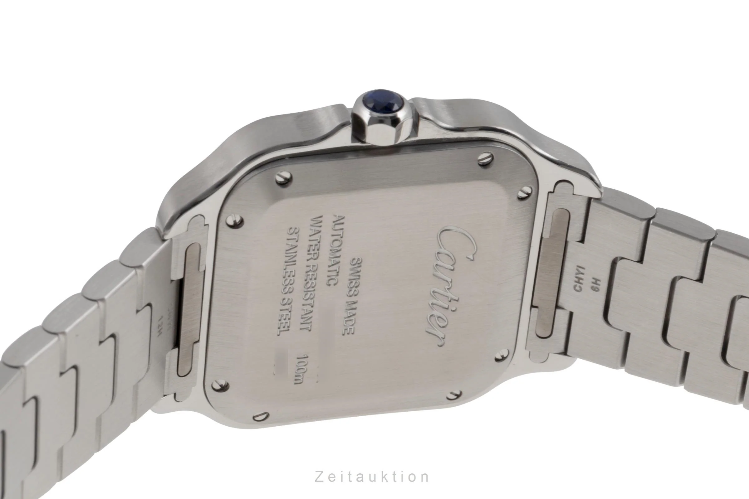 Cartier Santos steel automatic men's watch WSSA0010 LP: 8850EUR  [2505408] - Image 12