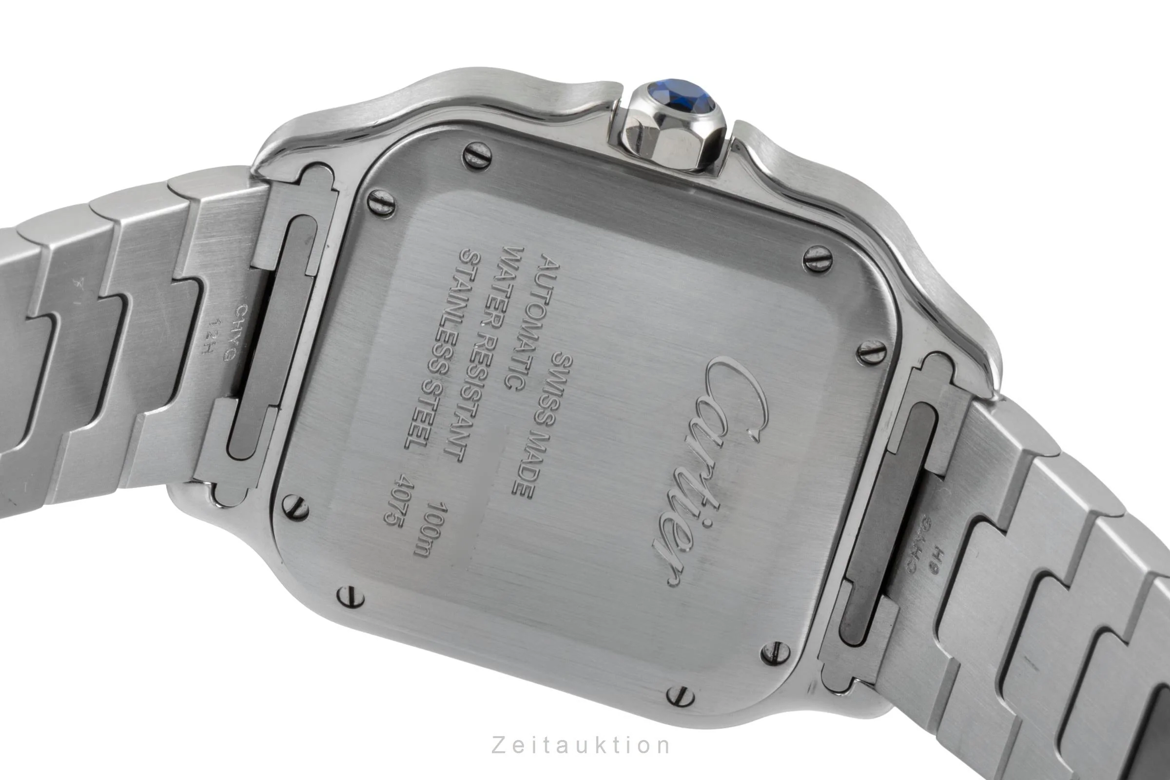 Cartier Santos steel automatic men's watch WSSA0010 LP: 8850EUR  [2506665] - Image 11