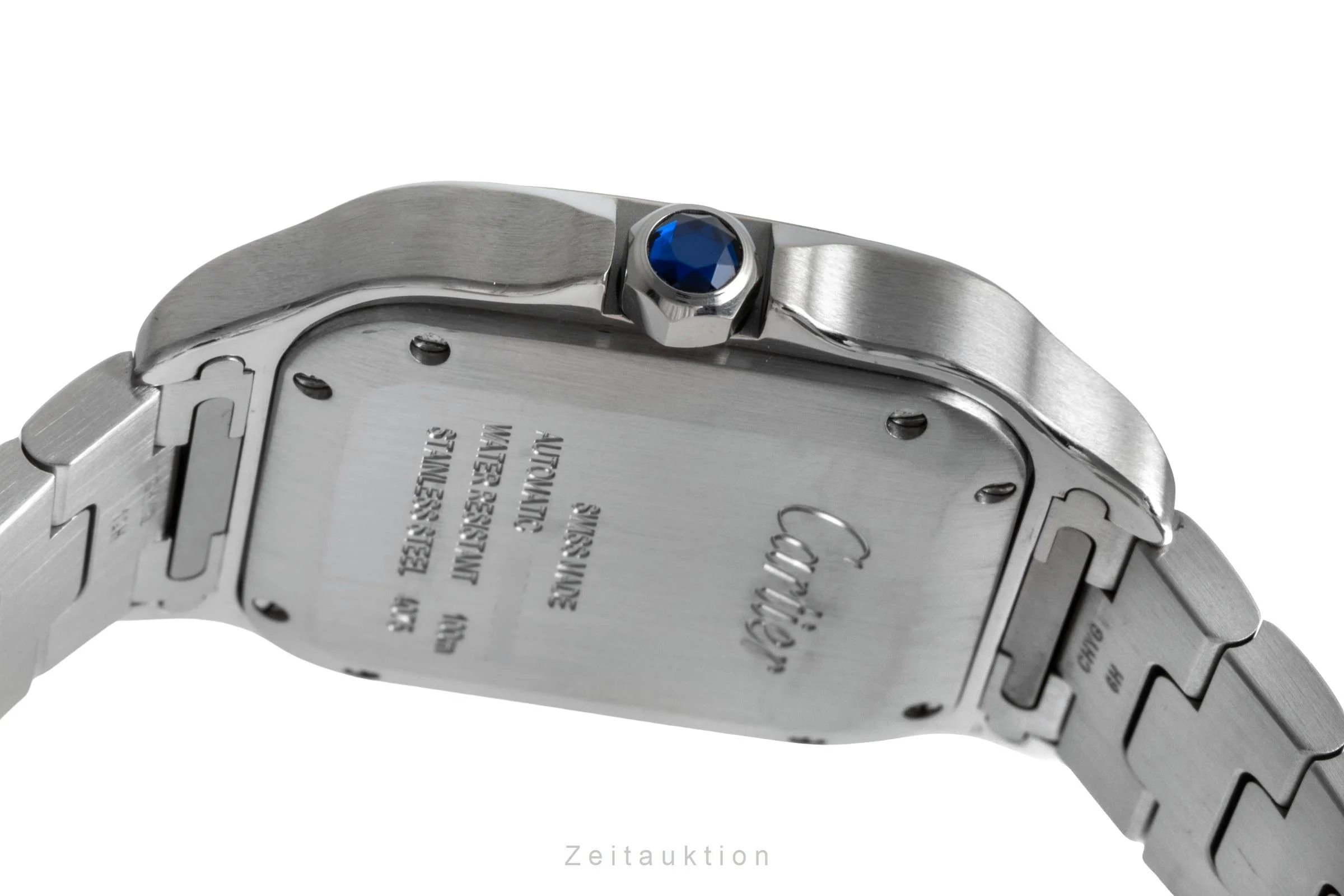 Cartier Santos steel automatic men's watch WSSA0010 LP: 8850EUR  [2506665] - Image 12