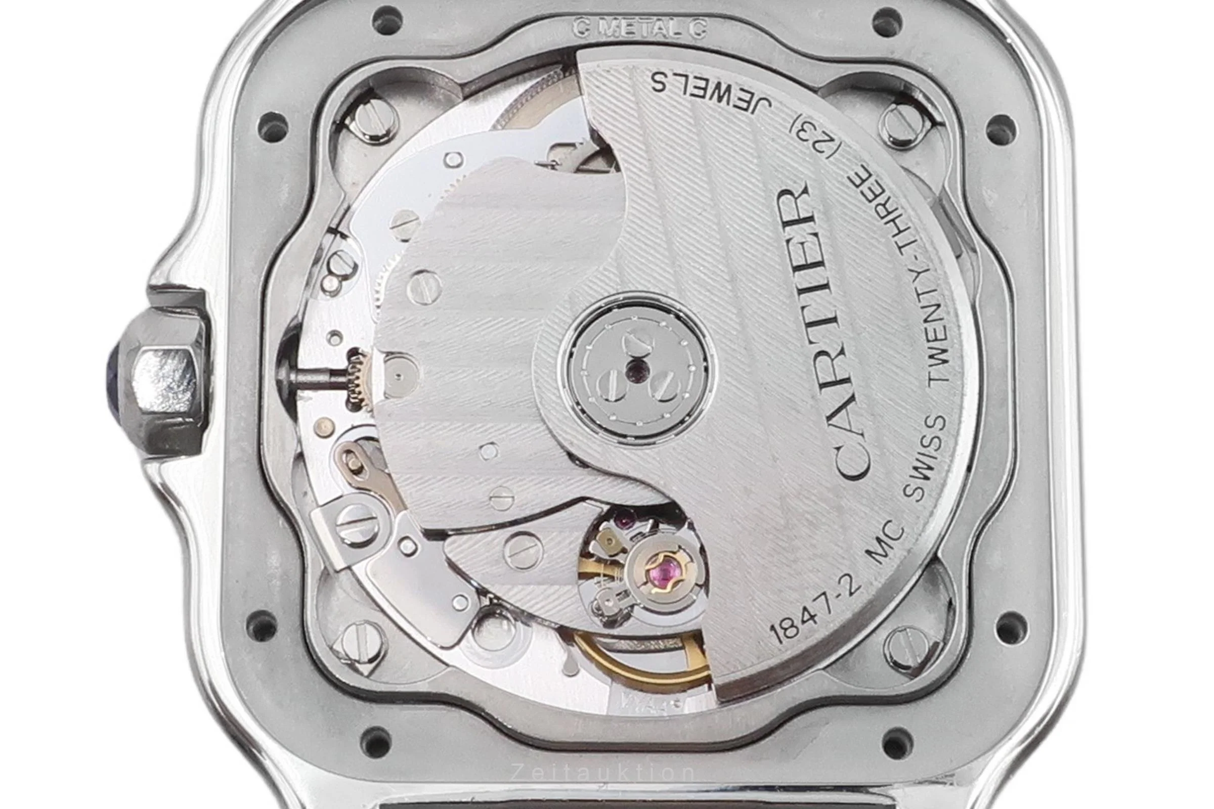 Cartier Santos steel automatic men's watch WSSA0010 LP: 8850EUR  [2506665] - Image 14