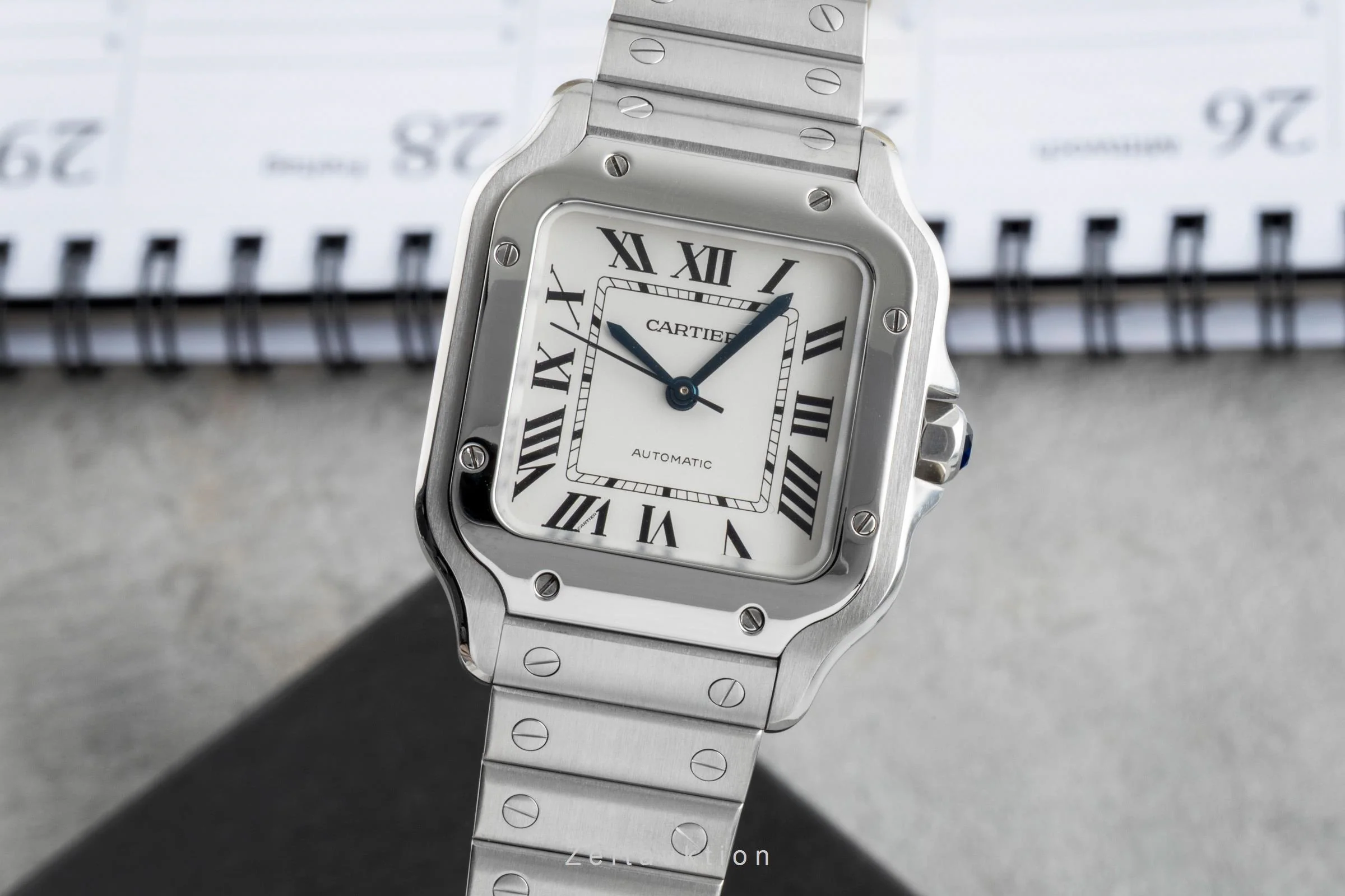 Cartier Santos steel automatic men's watch WSSA0010 LP: 8850EUR  [2506665] - Image 2