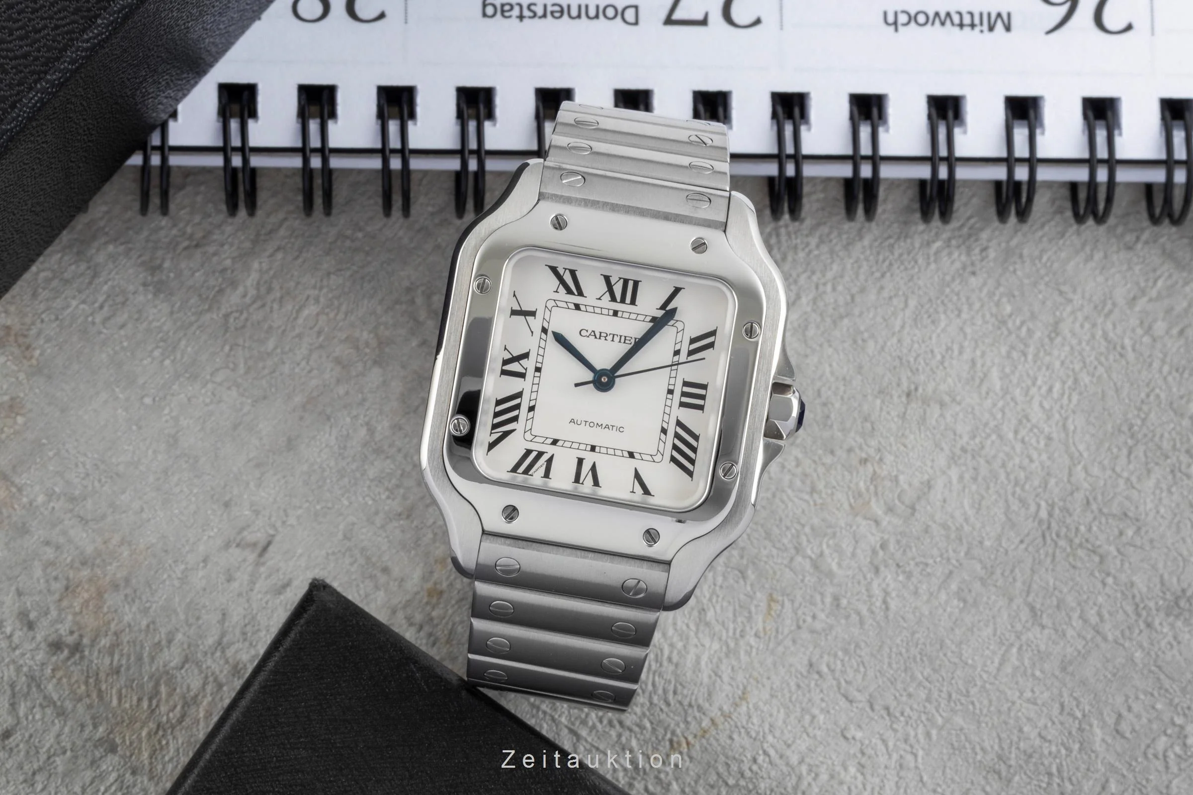 Cartier Santos steel automatic men's watch WSSA0010 LP: 8850EUR  [2506665] - Image 4