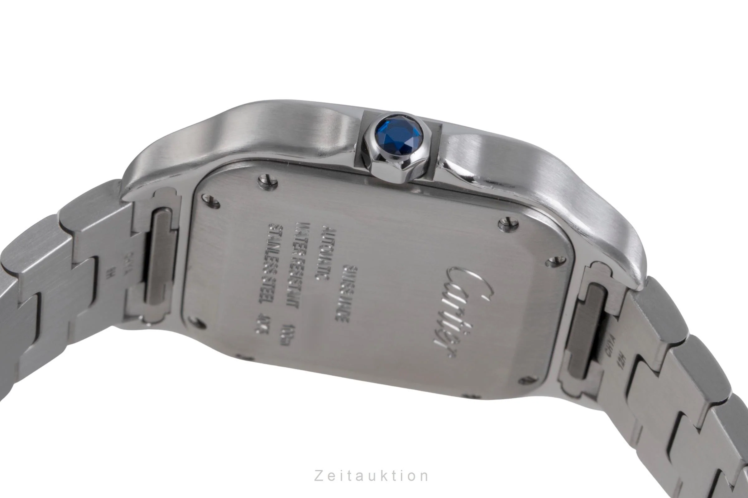 Cartier Santos steel automatic men's watch WSSA0010 LP: 8850EUR  [2506868] - Image 12