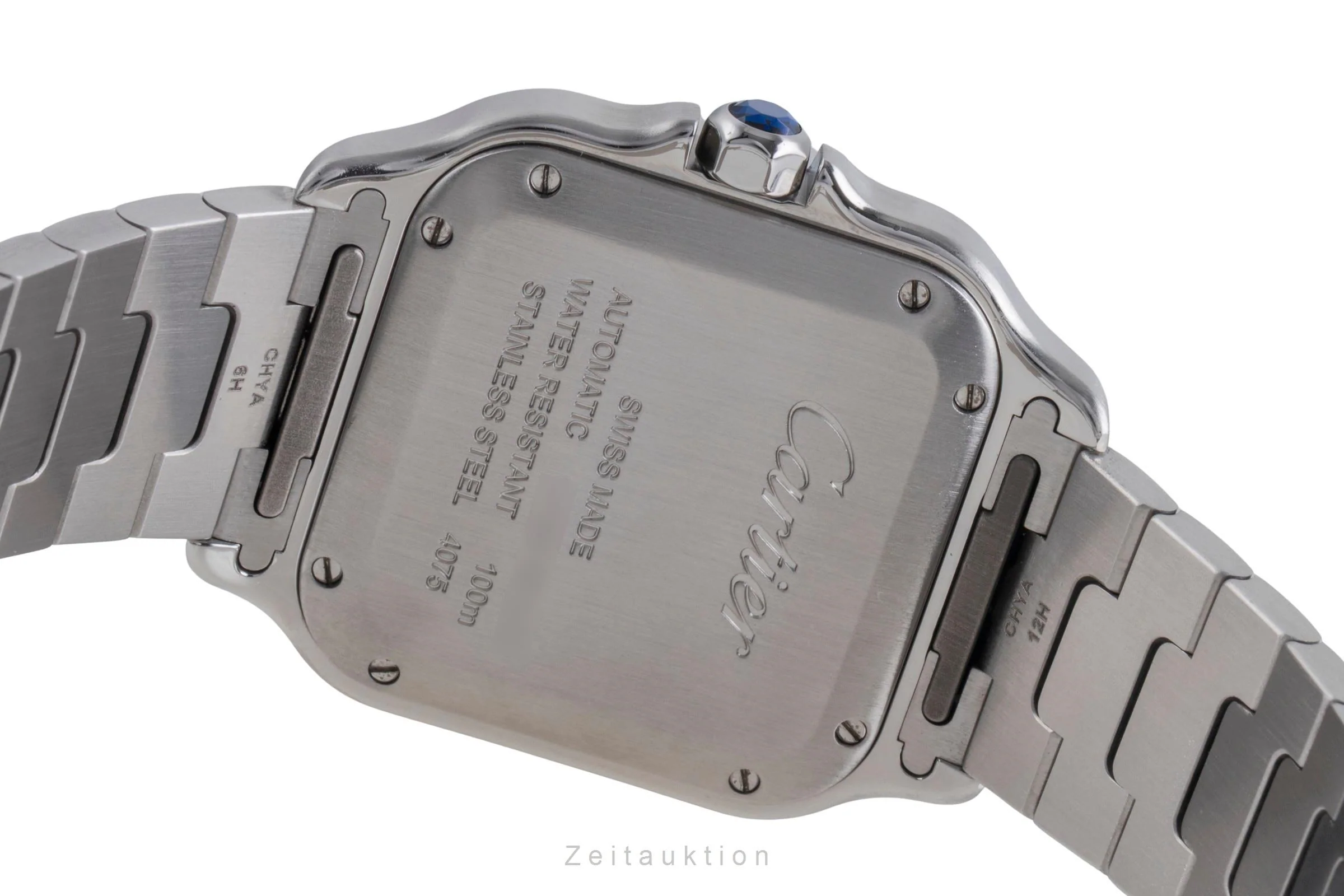 Cartier Santos steel automatic men's watch WSSA0010 LP: 8850EUR  [2506868] - Image 13