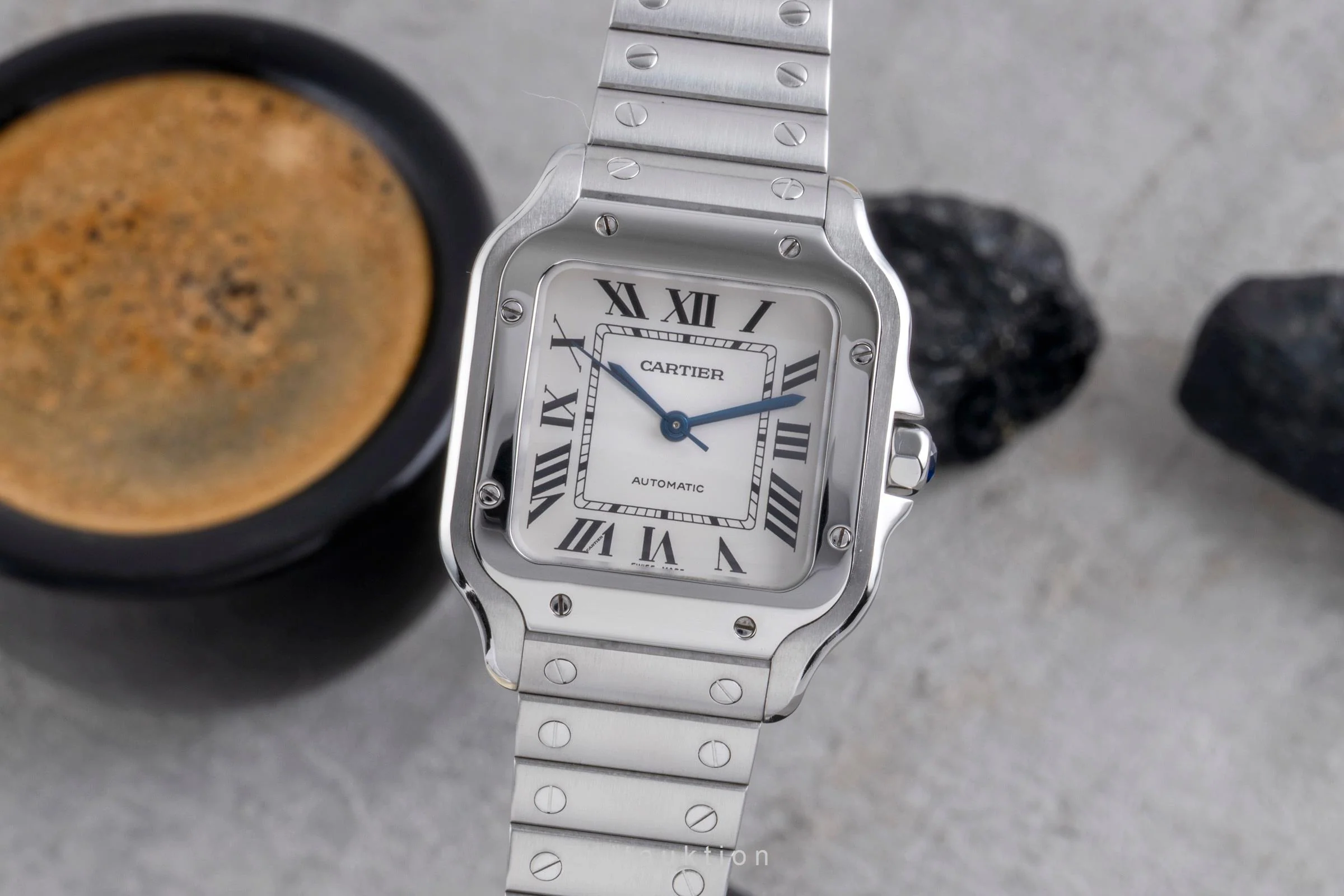 Cartier Santos steel automatic men's watch WSSA0010 LP: 8850EUR  [2506868] - Image 2