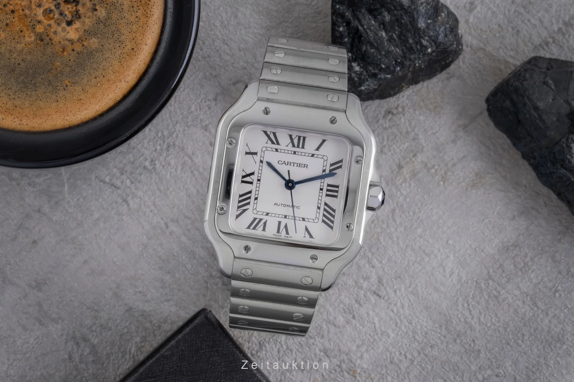 Cartier Santos steel automatic men's watch WSSA0010 LP: 8850EUR  [2506868] - Image 4