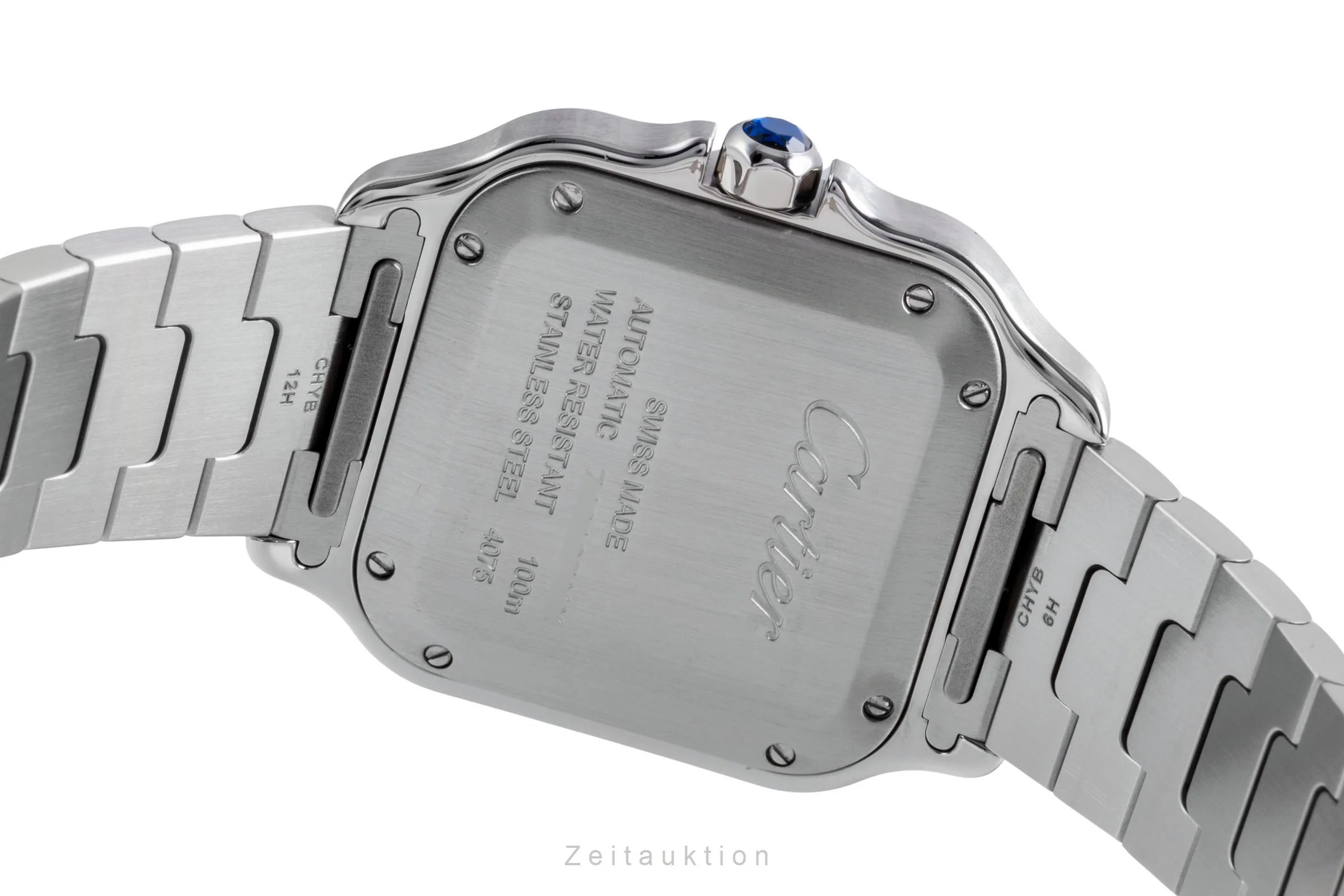 Cartier Santos steel automatic men's watch WSSA0010 LP: 8050EUR  [2600519] - Image 12