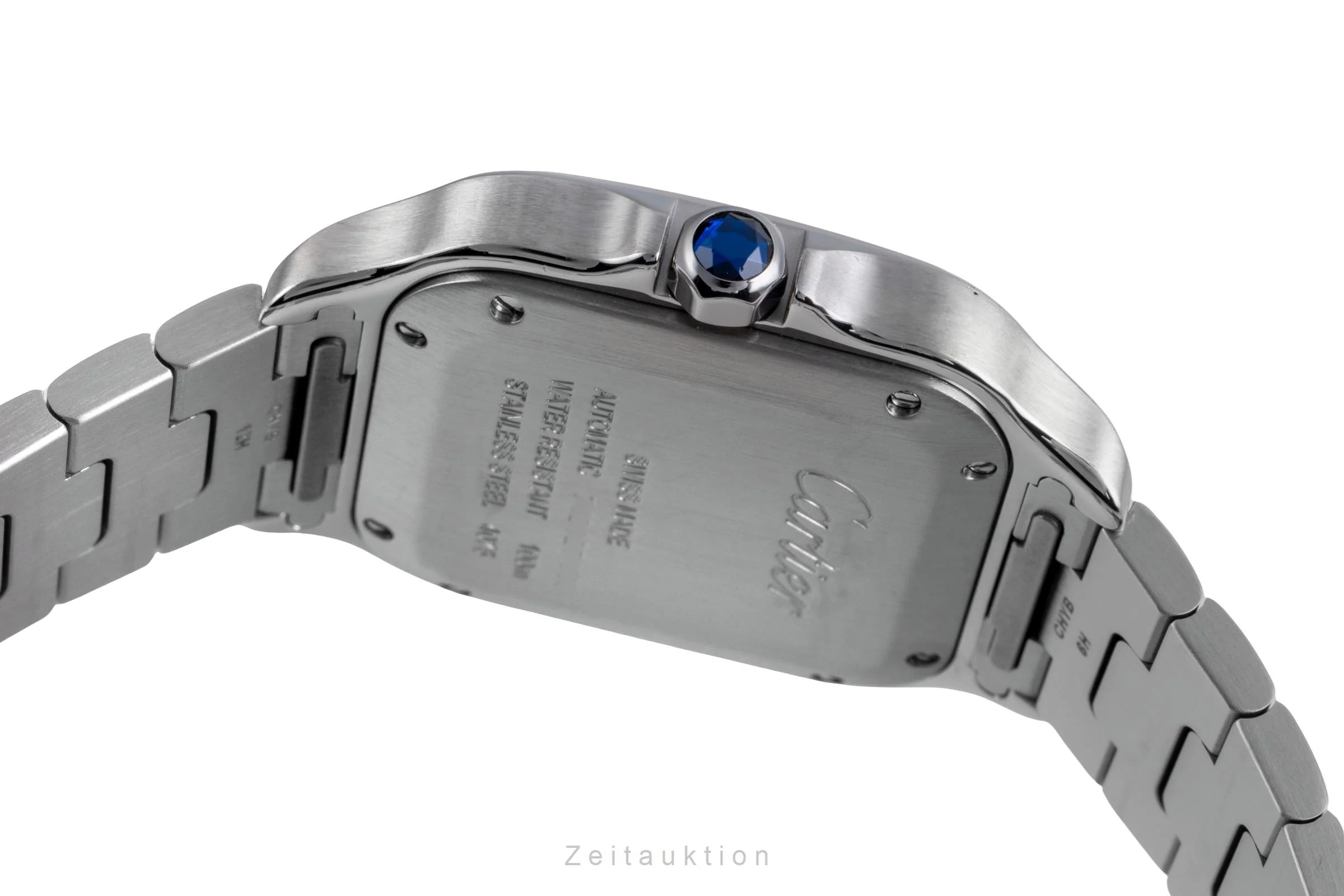 Cartier Santos steel automatic men's watch WSSA0010 LP: 8050EUR  [2600519] - Image 13