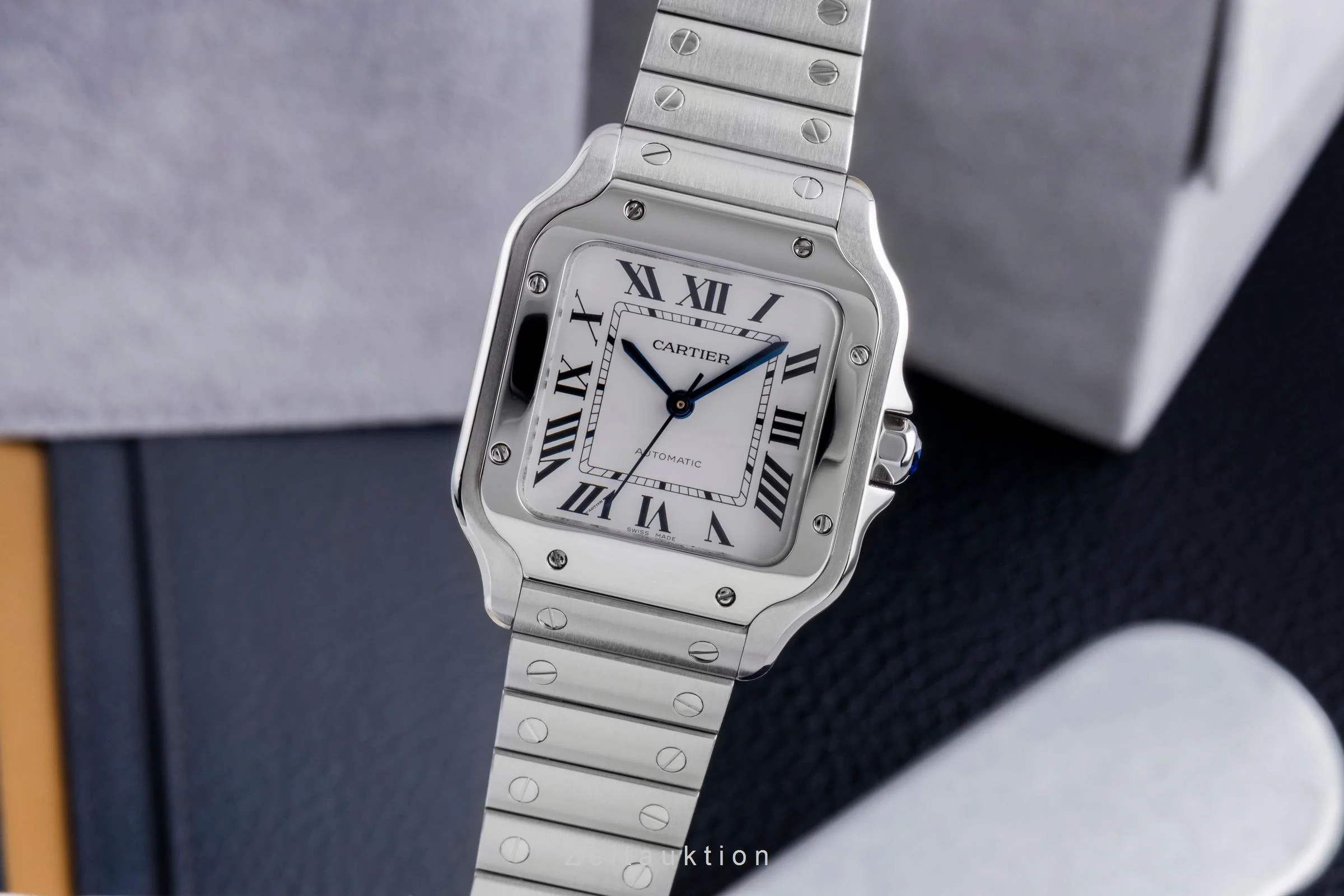 Cartier Santos steel automatic men's watch WSSA0010 LP: 8050EUR  [2600519] - Image 2