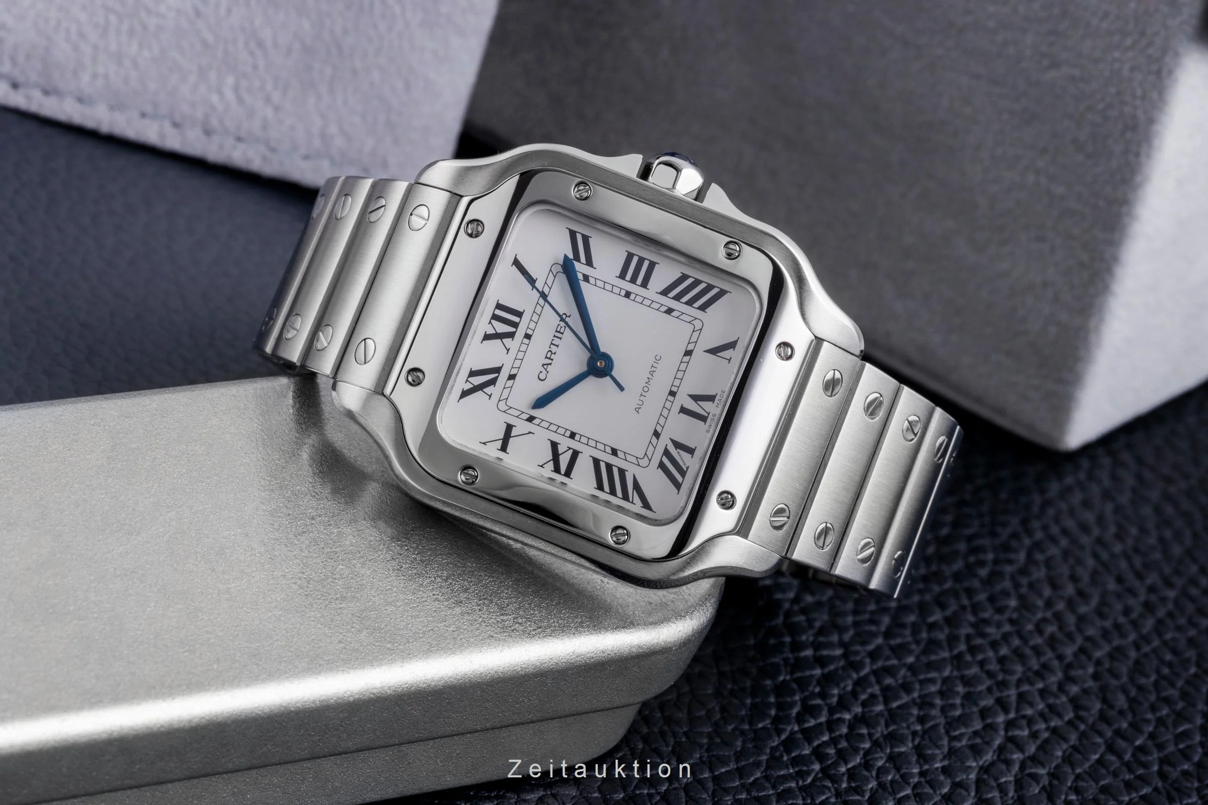 Cartier Santos steel automatic men's watch WSSA0010 LP: 8050EUR  [2600519] - Image 3