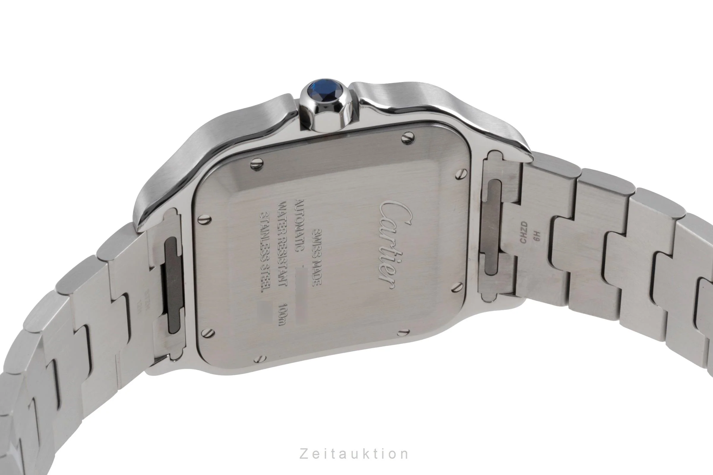 Cartier Santos steel automatic men's watch WSSA0013 LP: 8850EUR  [2600025] - Image 12