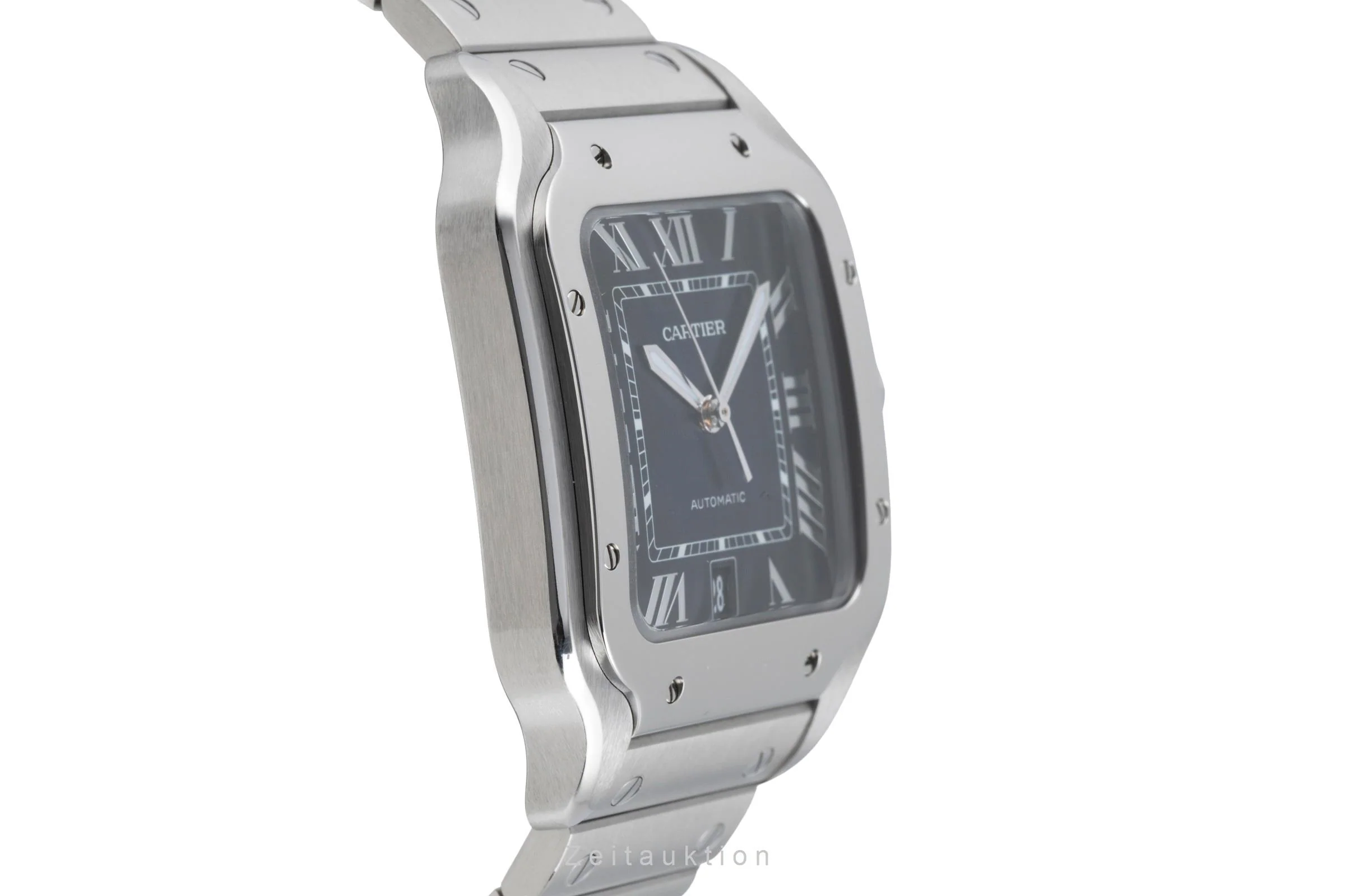 Cartier Santos steel automatic men's watch WSSA0013 LP: 8850EUR  [2600025] - Image 8