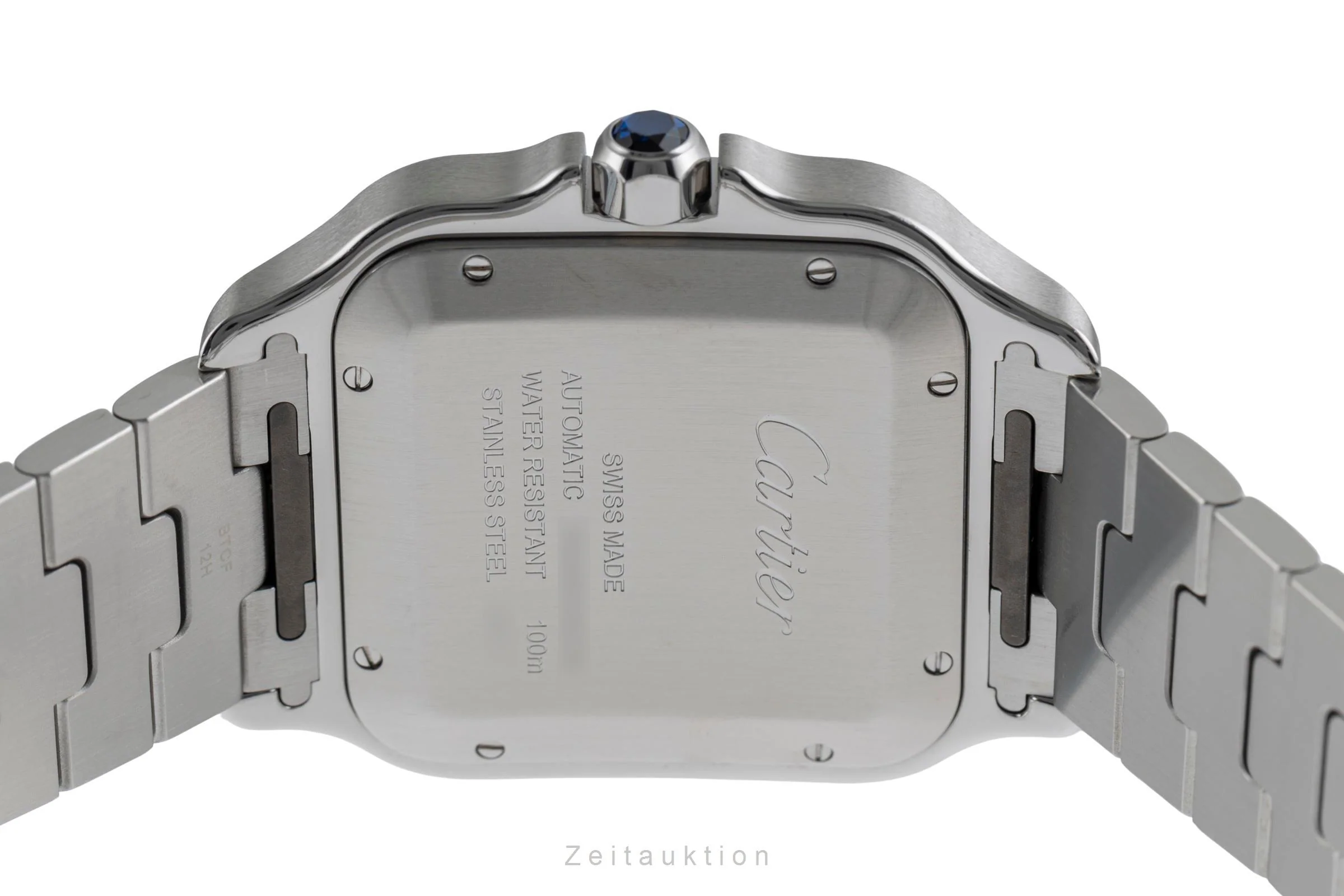 Cartier Santos steel automatic men's watch WSSA0018 LP: 8850EUR  [2504502] - Image 11