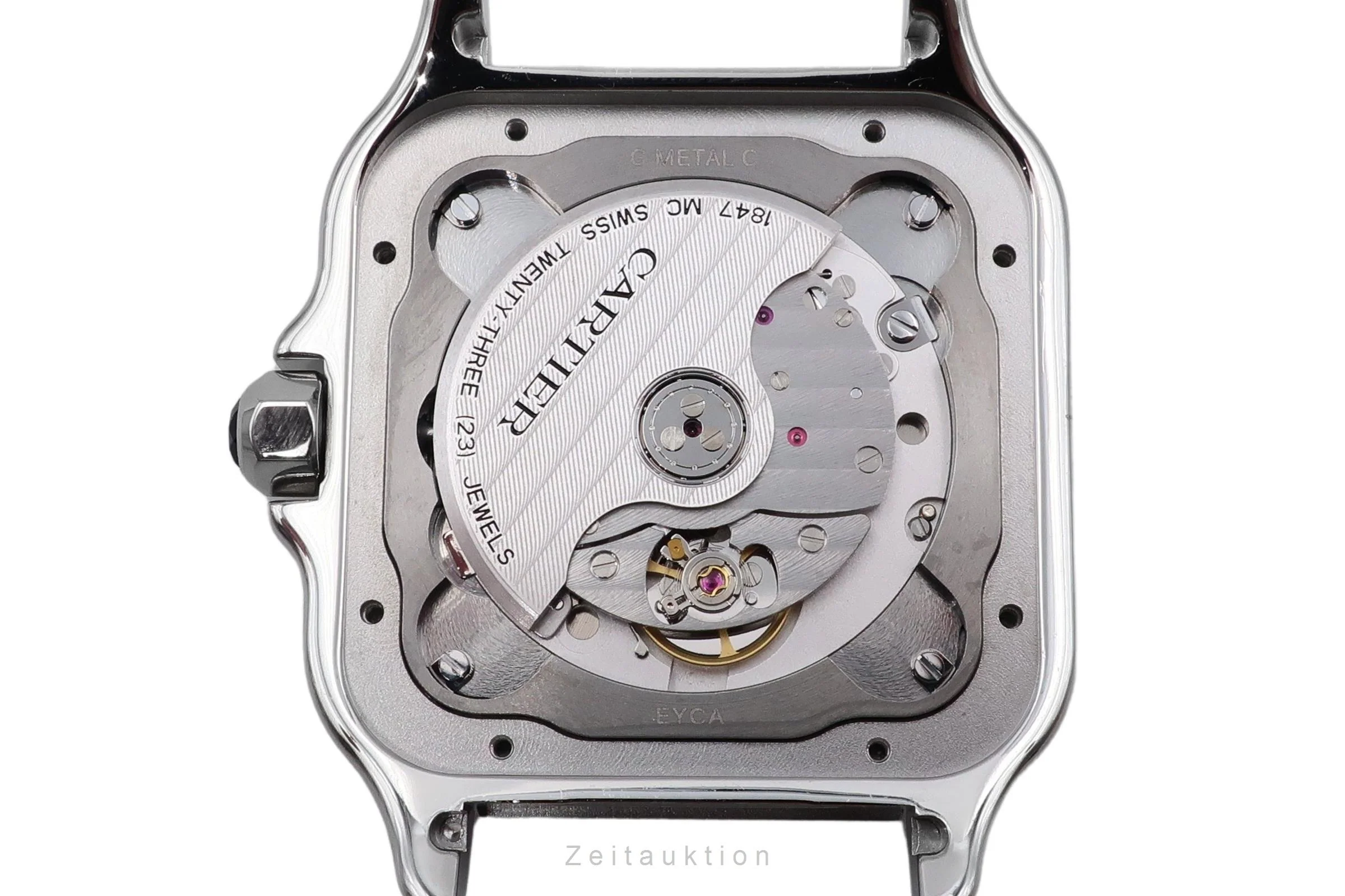 Cartier Santos steel automatic men's watch WSSA0018 LP: 8850EUR  [2504502] - Image 14
