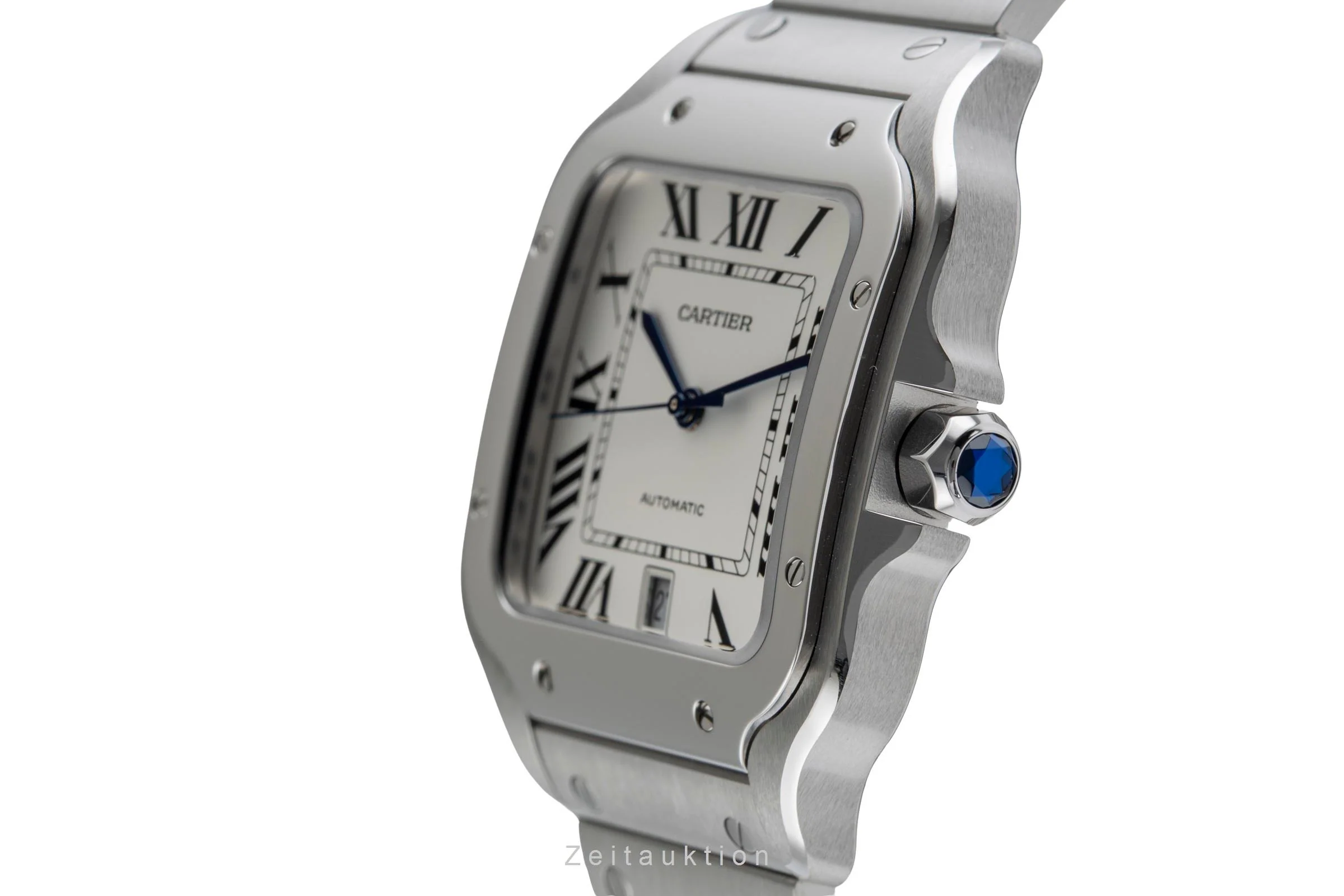Cartier Santos steel automatic men's watch WSSA0018 LP: 8850EUR  [2504502] - Image 7
