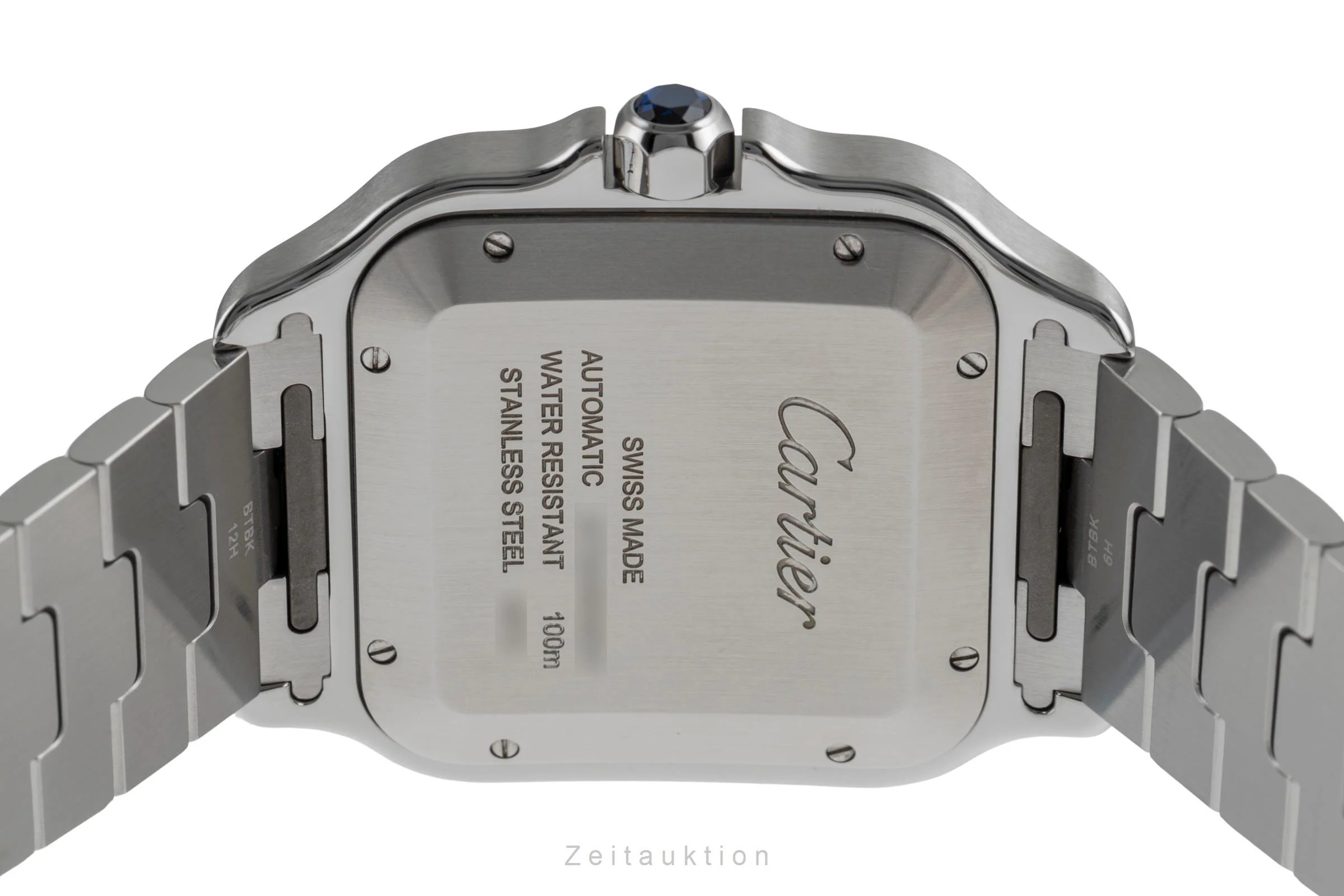 Cartier Santos steel automatic men's watch WSSA0018 LP: 8850EUR  [2504517] - Image 12