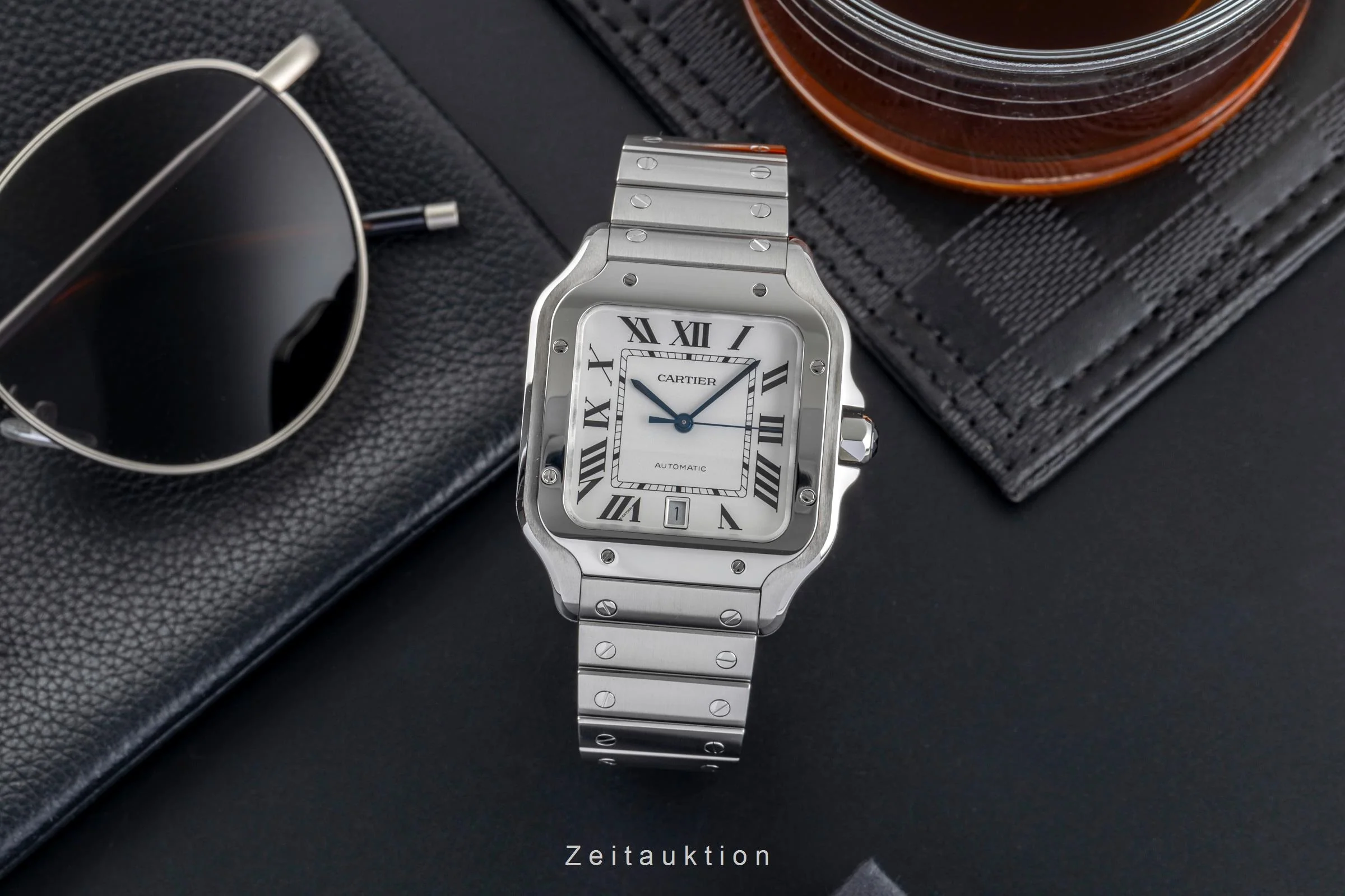 Cartier Santos steel automatic men's watch WSSA0018 LP: 8850EUR  [2504517] - Image 4