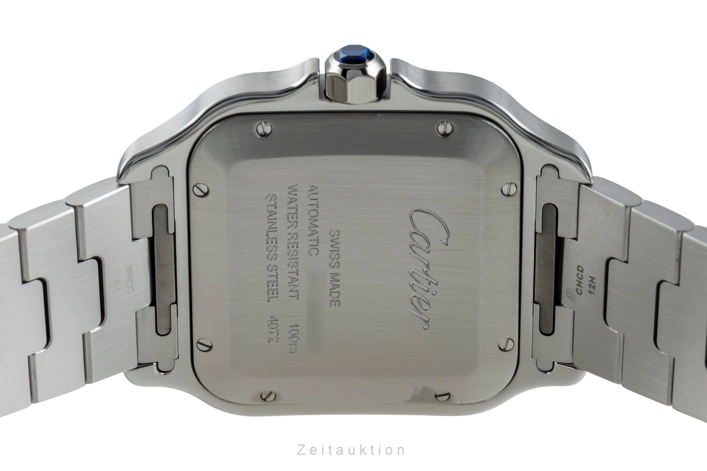 Cartier Santos steel automatic men's watch WSSA0018 LP: 8850EUR  [2504674] - Image 11