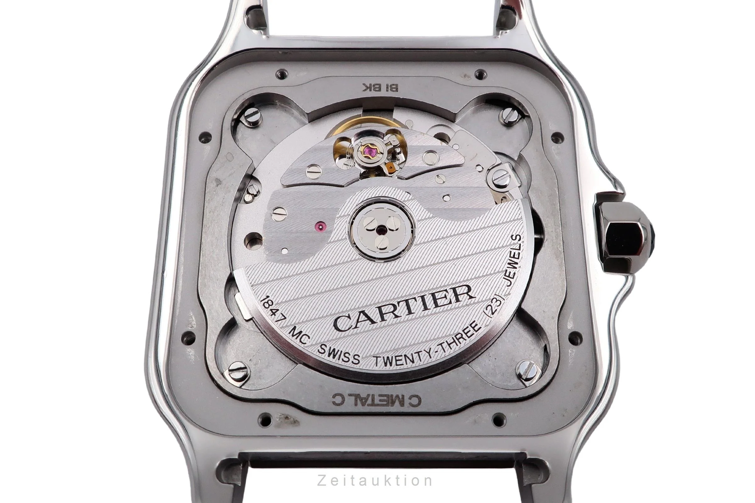 Cartier Santos steel automatic men's watch WSSA0018 LP: 8850EUR  [2504674] - Image 14