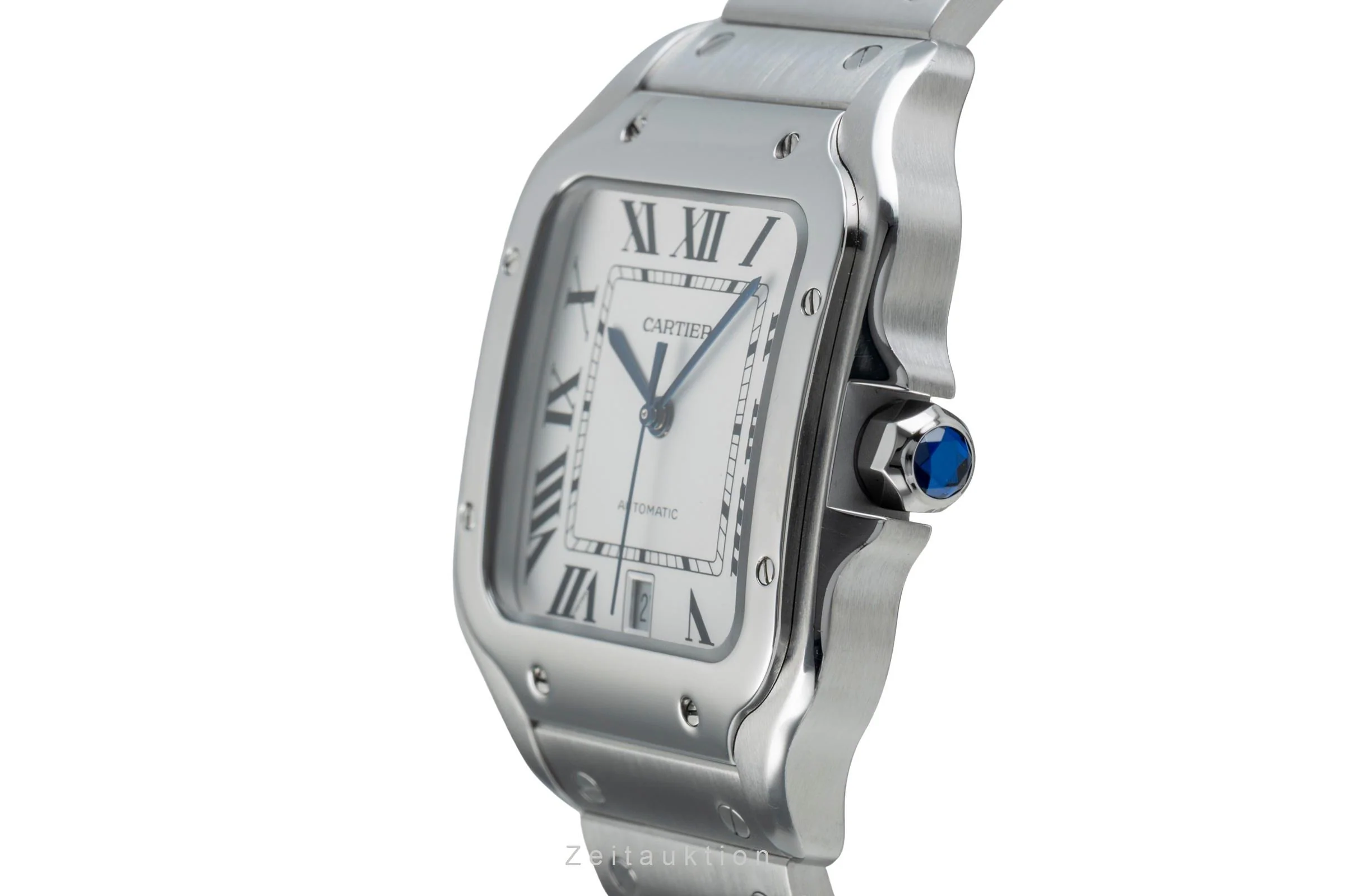 Cartier Santos steel automatic men's watch WSSA0018 LP: 8850EUR  [2504674] - Image 7