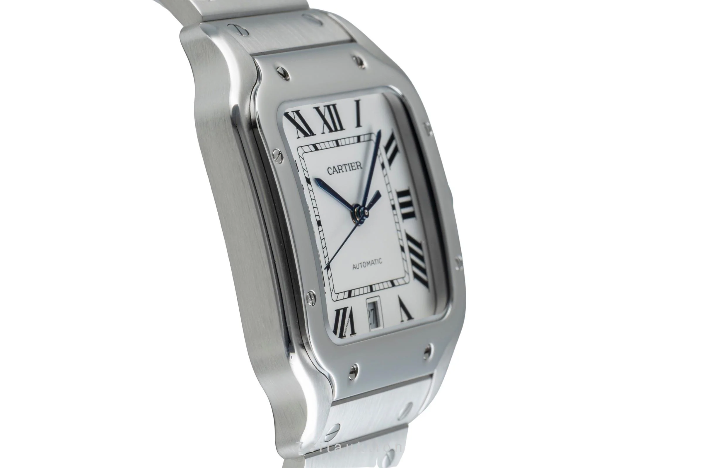 Cartier Santos steel automatic men's watch WSSA0018 LP: 8850EUR  [2504674] - Image 8