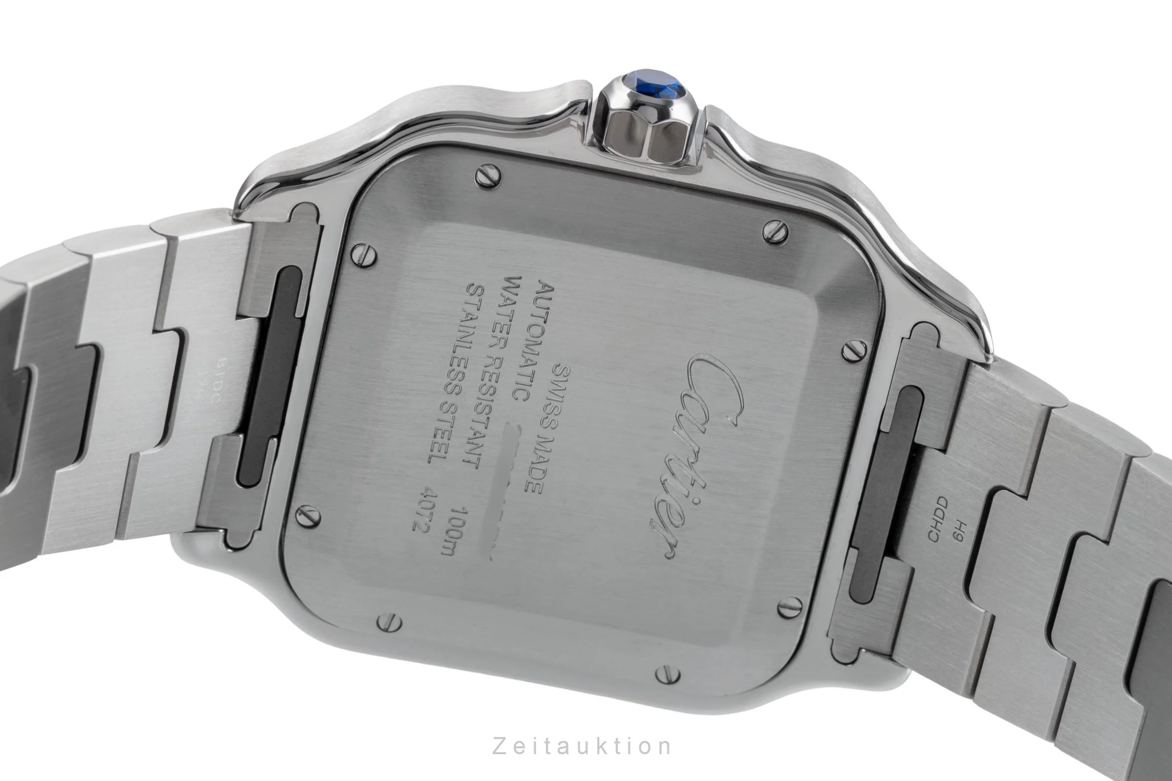 Cartier Santos steel automatic men's watch WSSA0018 LP: 8850EUR  [2505259] - Image 12