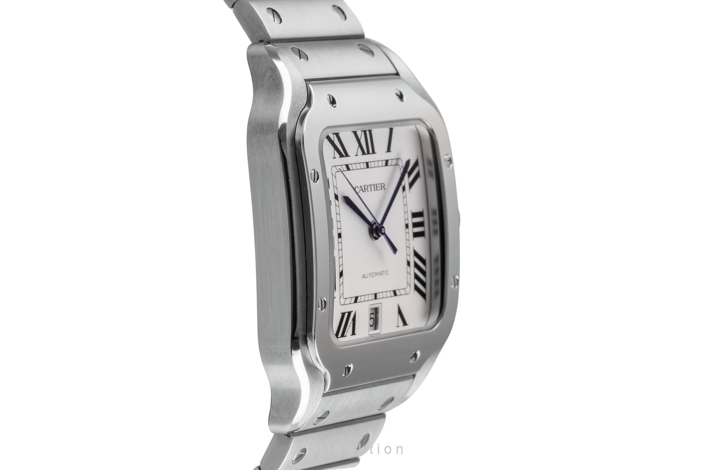 Cartier Santos steel automatic men's watch WSSA0018 LP: 8850EUR  [2505259] - Image 8