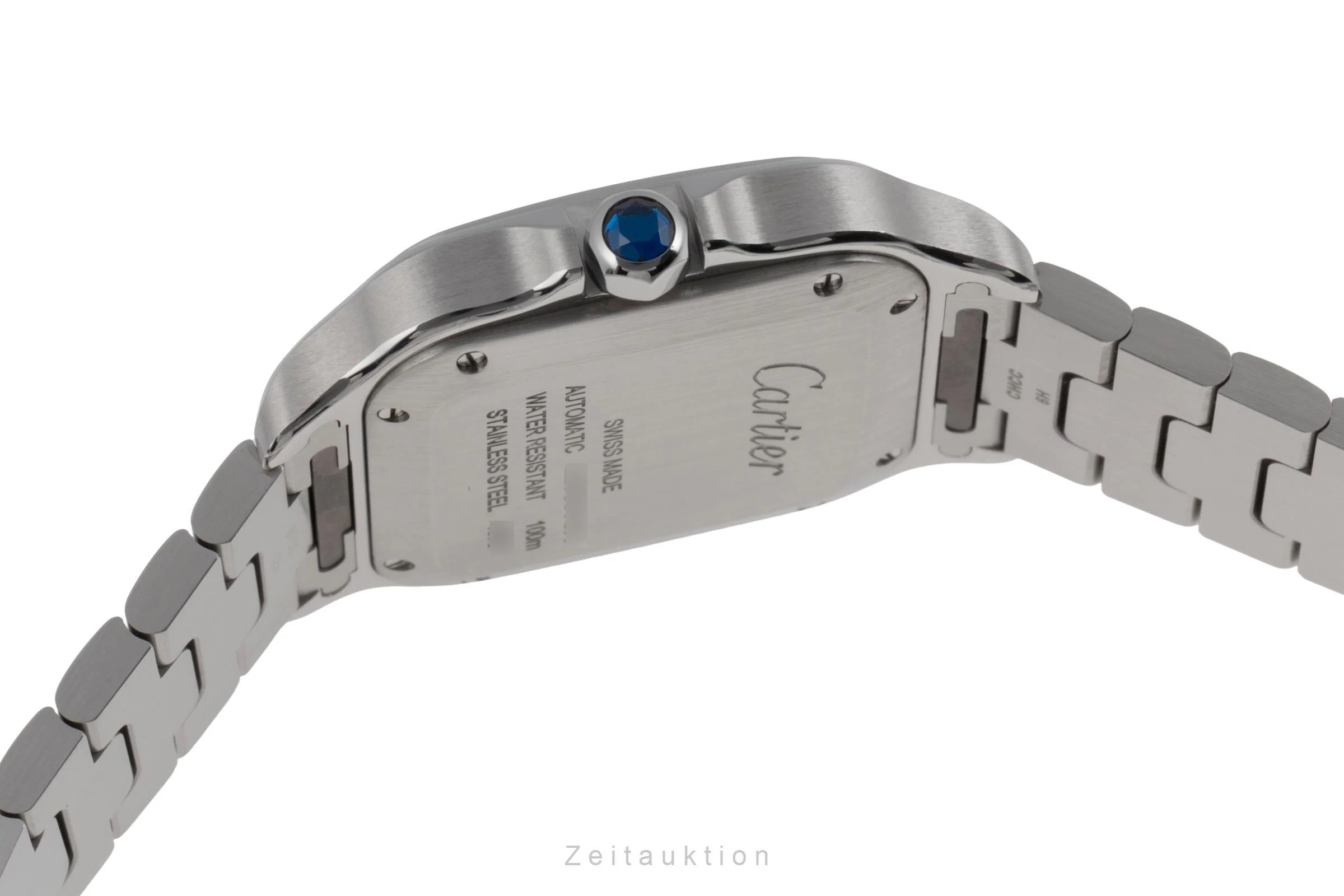 Cartier Santos steel automatic men's watch WSSA0029  [2506070] - Image 13