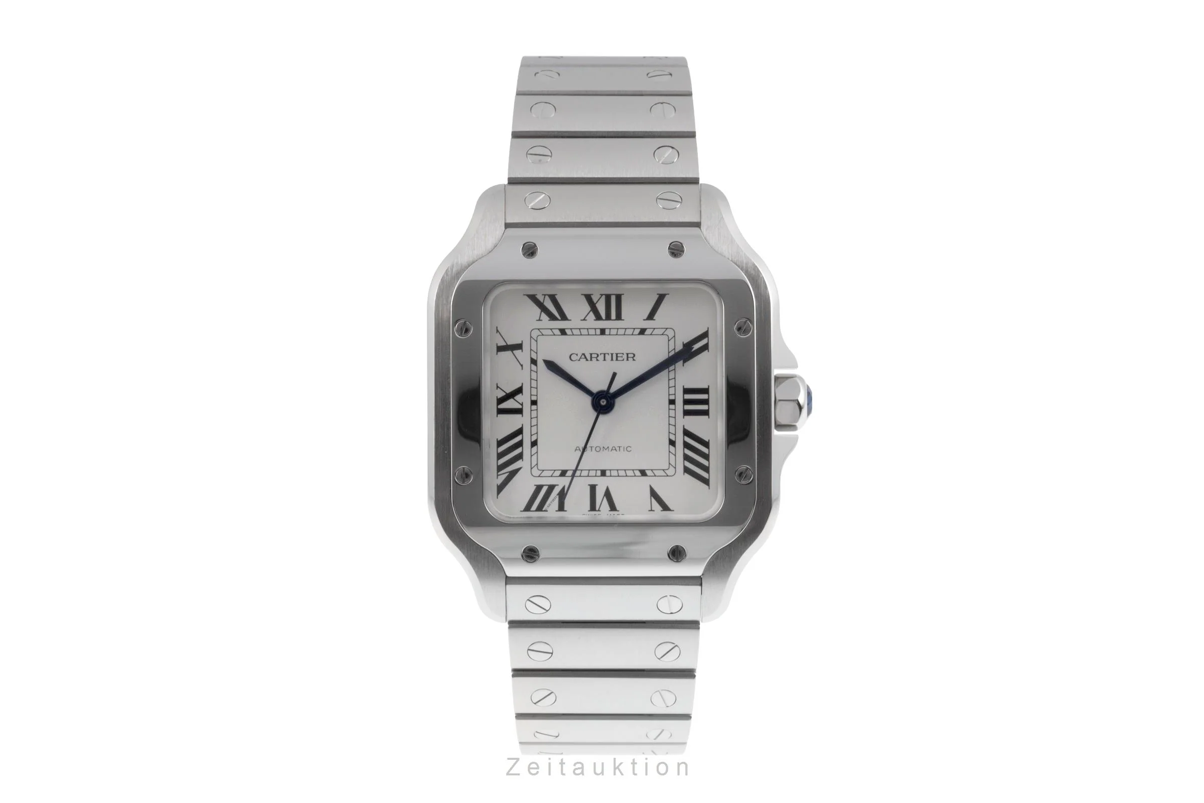 Cartier Santos steel automatic men's watch WSSA0029  [2506070] - Image 5