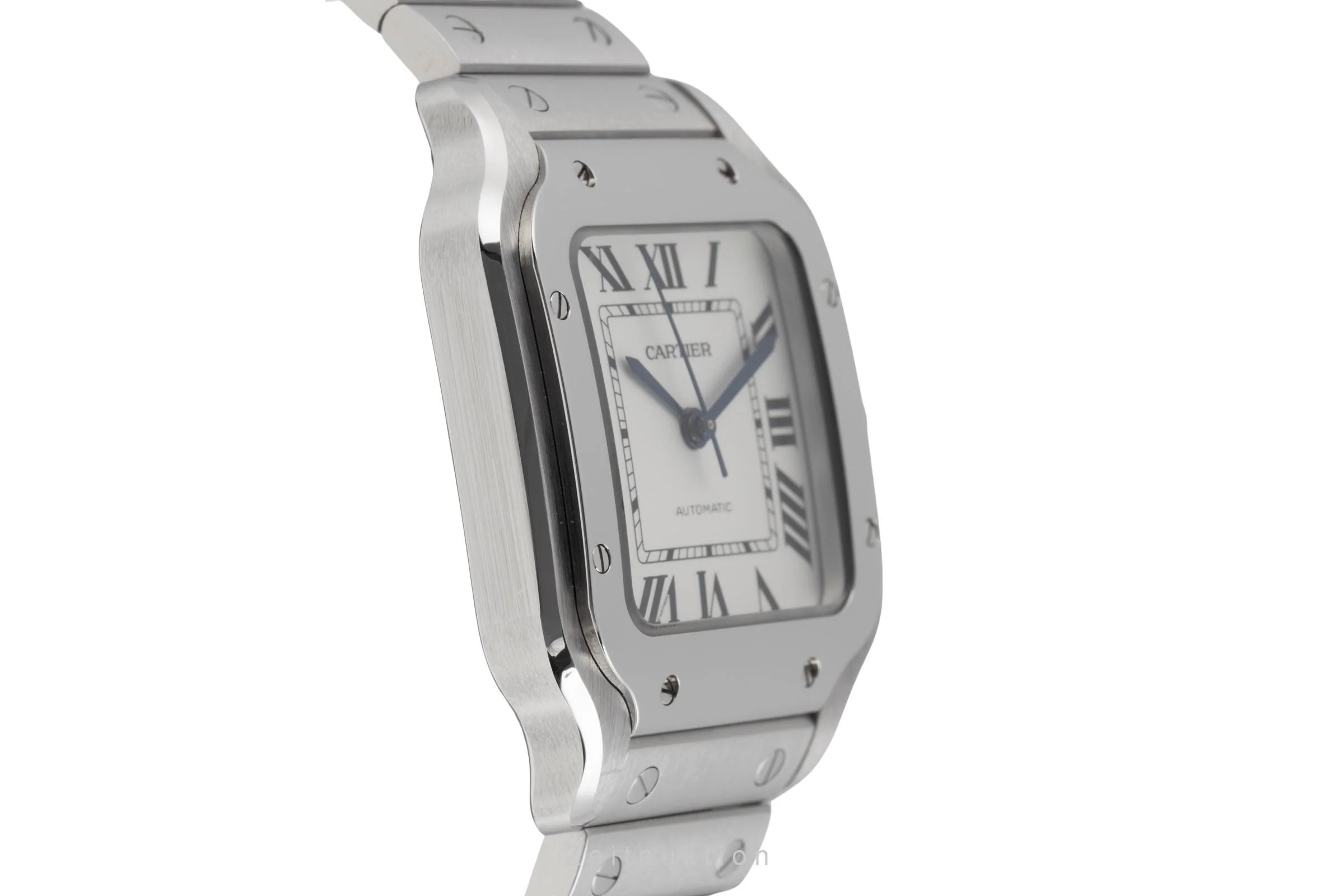 Cartier Santos steel automatic men's watch WSSA0029  [2506070] - Image 8