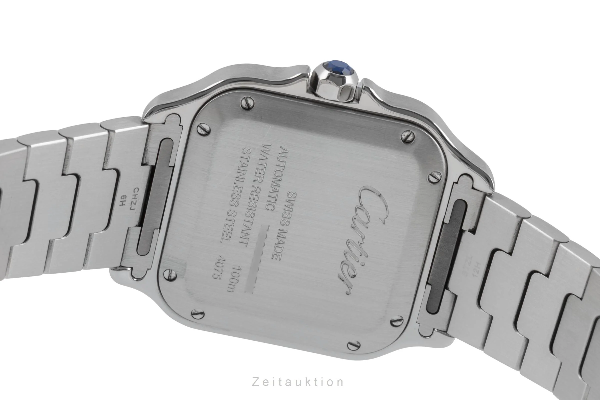 Cartier Santos steel automatic men's watch WSSA0029 LP: 8050EUR  [2506312] - Image 12