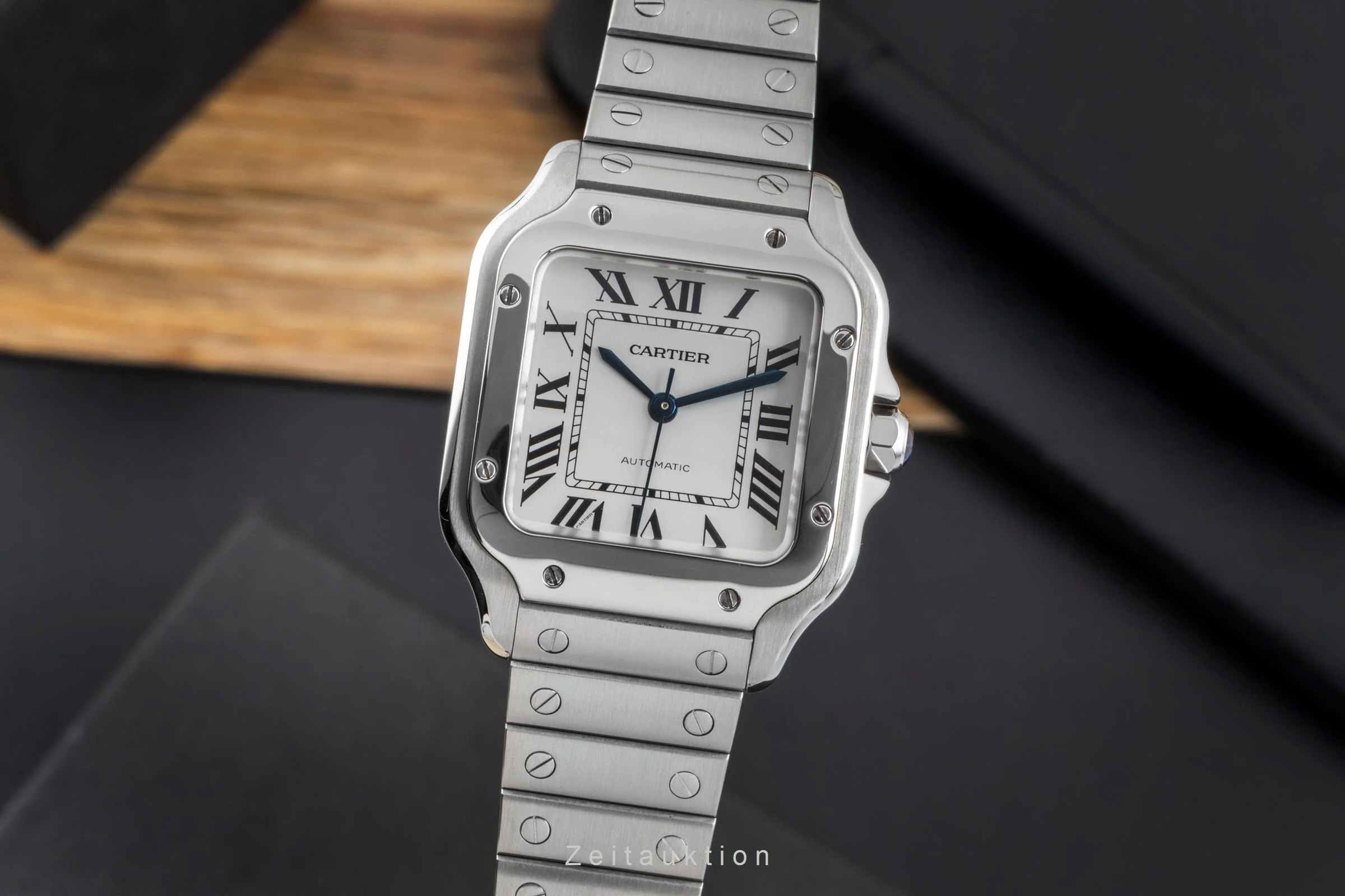 Cartier Santos steel automatic men's watch WSSA0029 LP: 8050EUR  [2506312] - Image 2