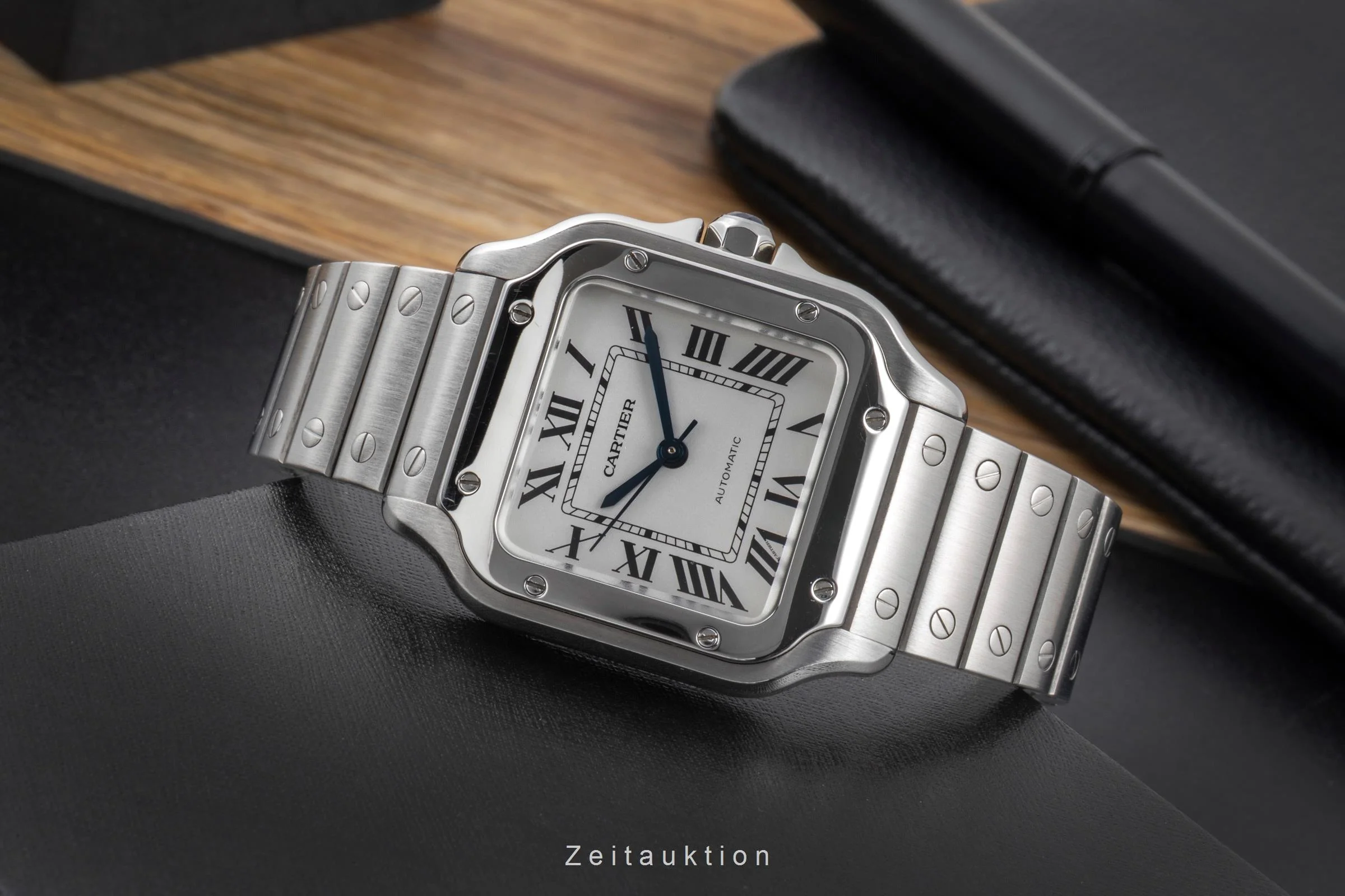Cartier Santos steel automatic men's watch WSSA0029 LP: 8050EUR  [2506312] - Image 3
