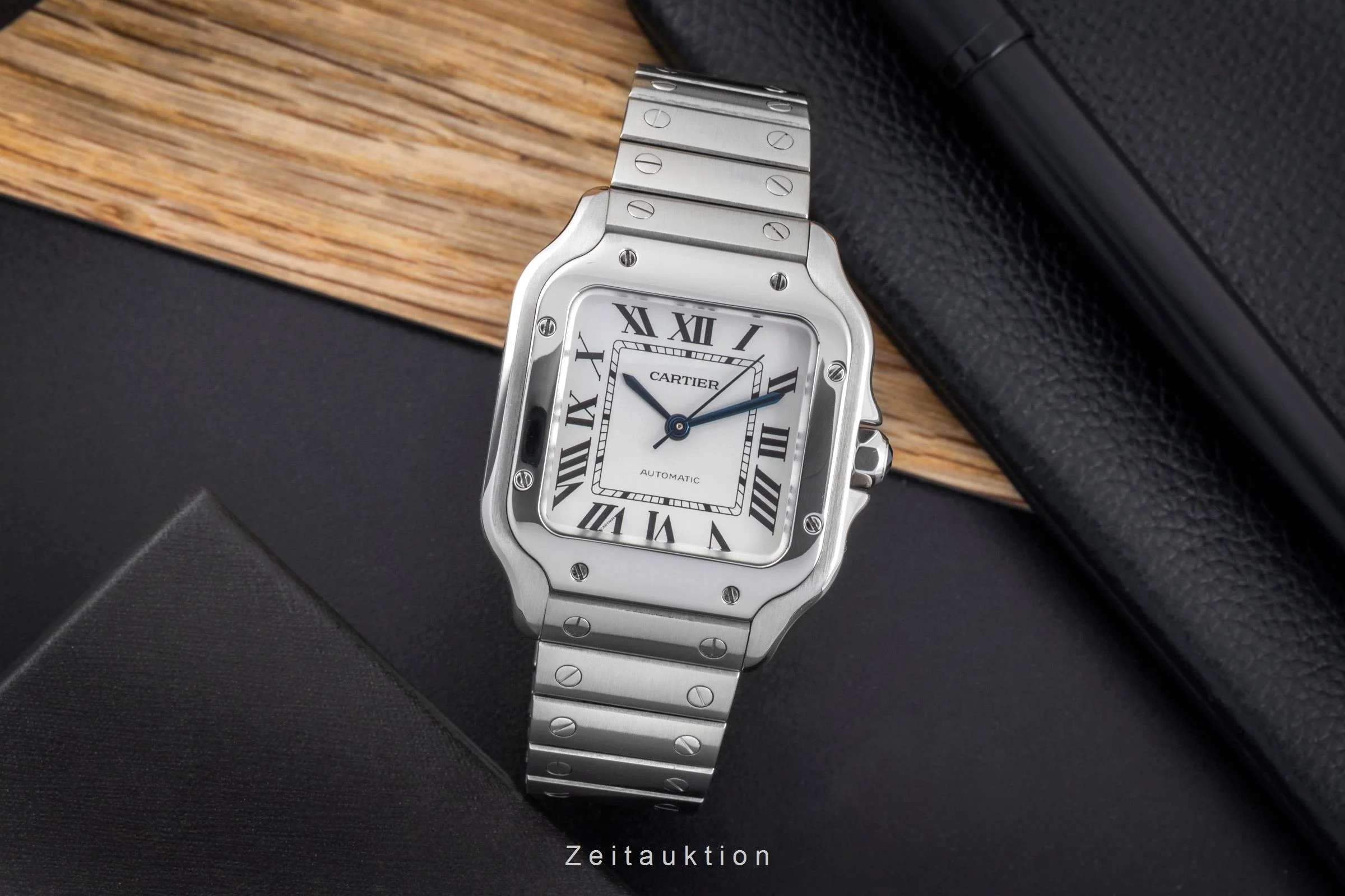 Cartier Santos steel automatic men's watch WSSA0029 LP: 8050EUR  [2506312] - Image 4