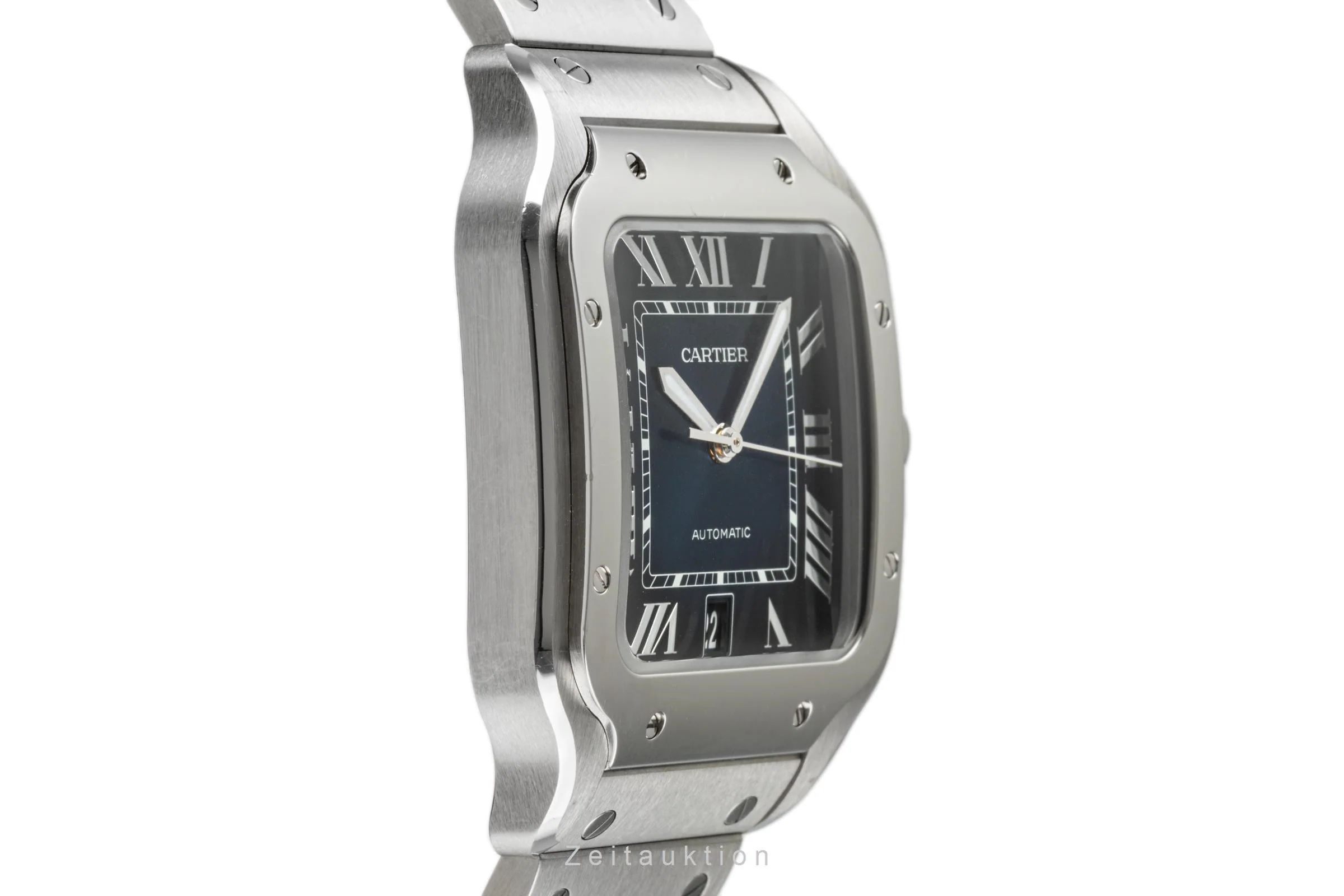Cartier Santos steel automatic men's watch WSSA0030 LP: 8300EUR  [2301856] - Image 7