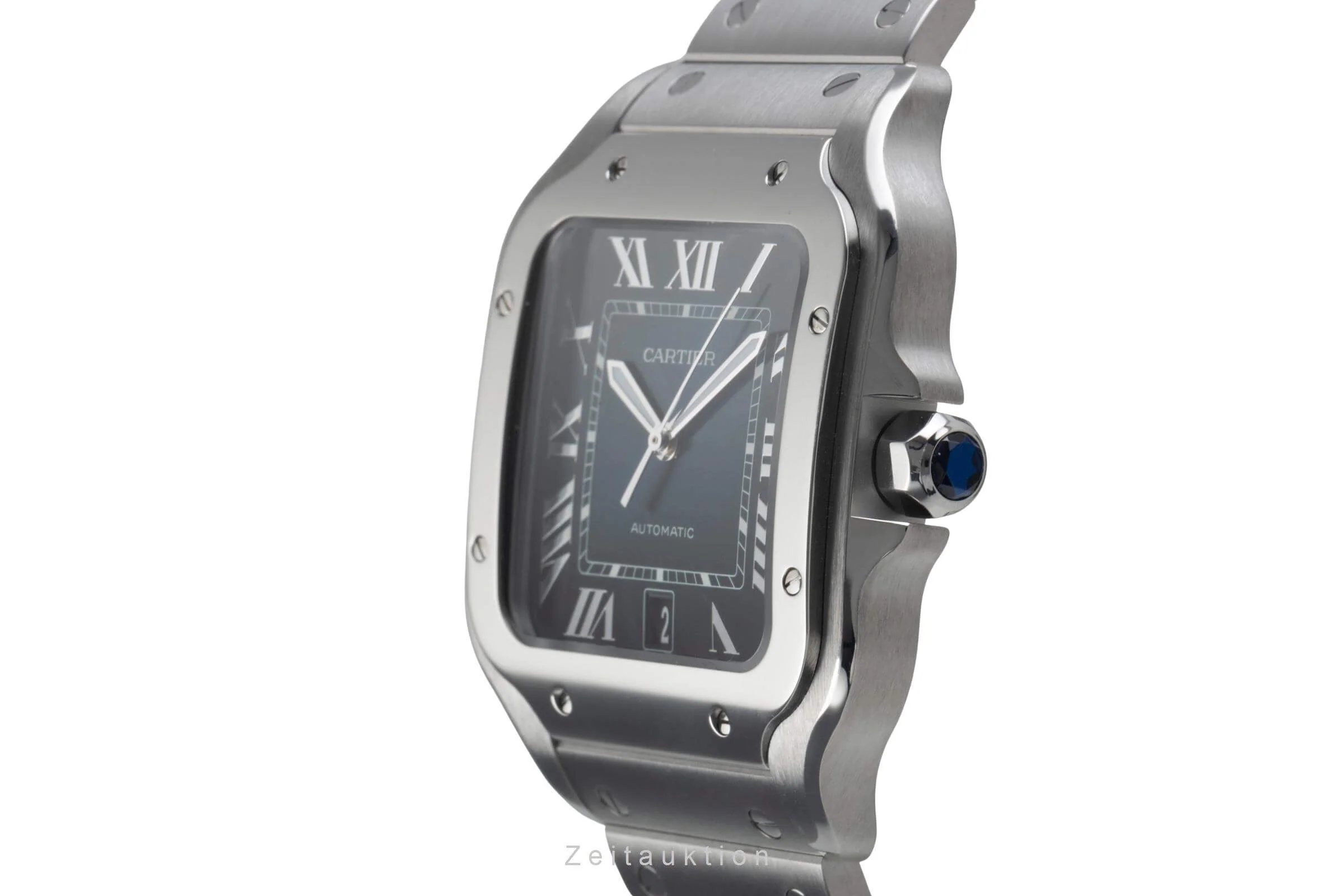 Cartier Santos steel automatic men's watch WSSA0030 LP: 8300EUR  [2500890] - Image 7