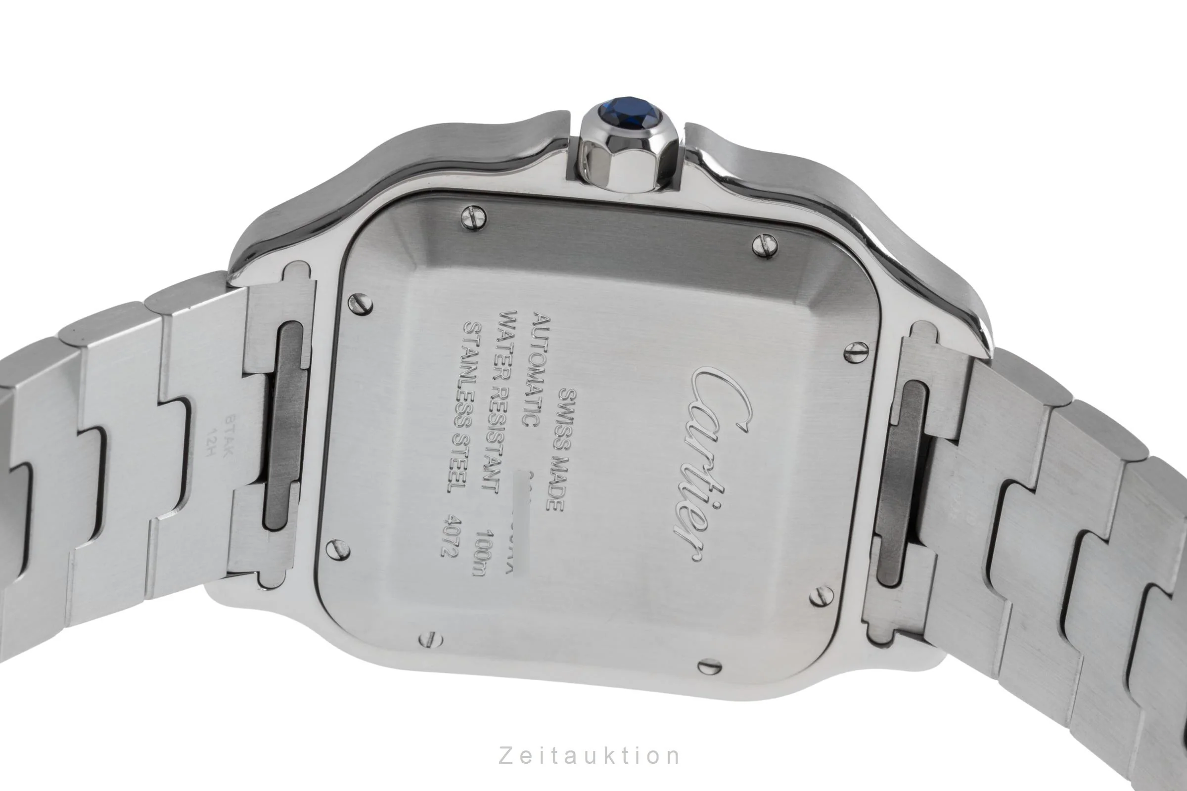 Cartier Santos steel automatic men's watch WSSA0030 LP: 8850EUR  [2502223] - Image 12