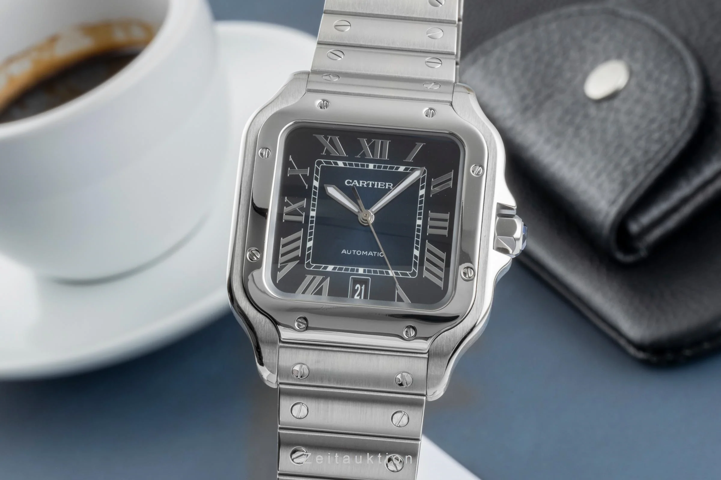 Cartier Santos steel automatic men's watch WSSA0030, 4072 LP: 8850EUR  [2505311] - Image 2