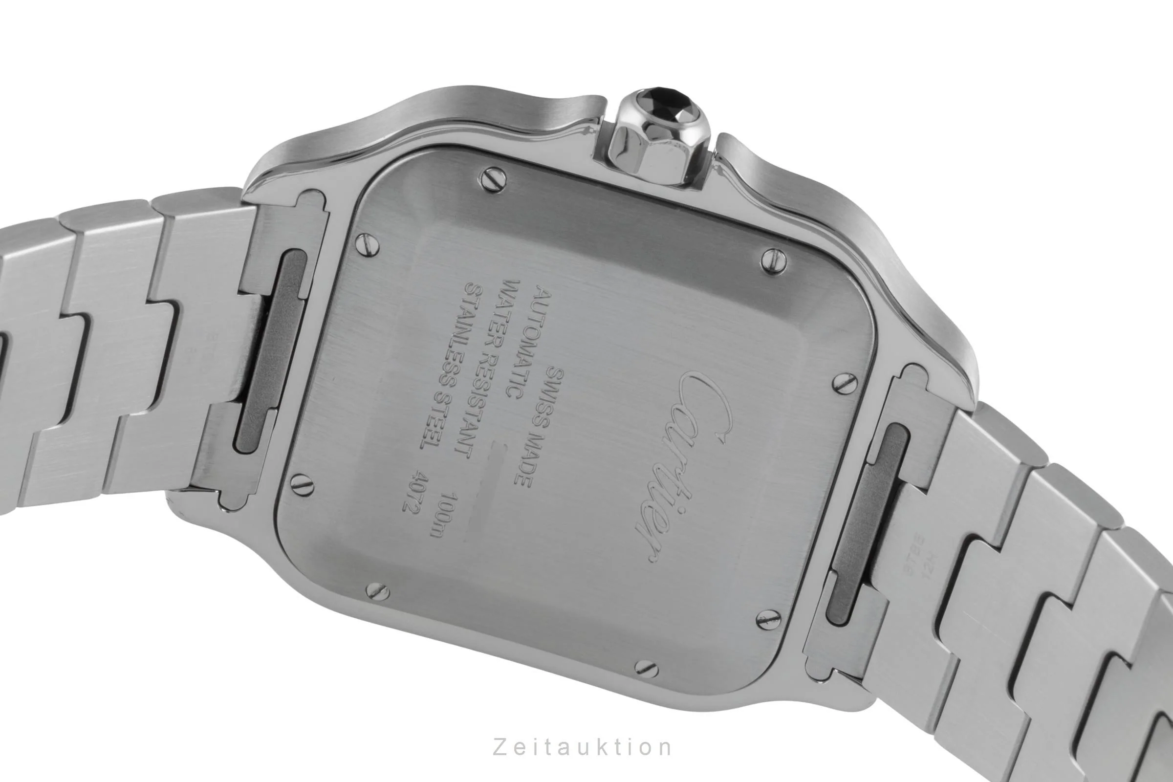 Cartier Santos steel automatic men's watch WSSA0037 LP: 8650EUR  [2506103] - Image 12