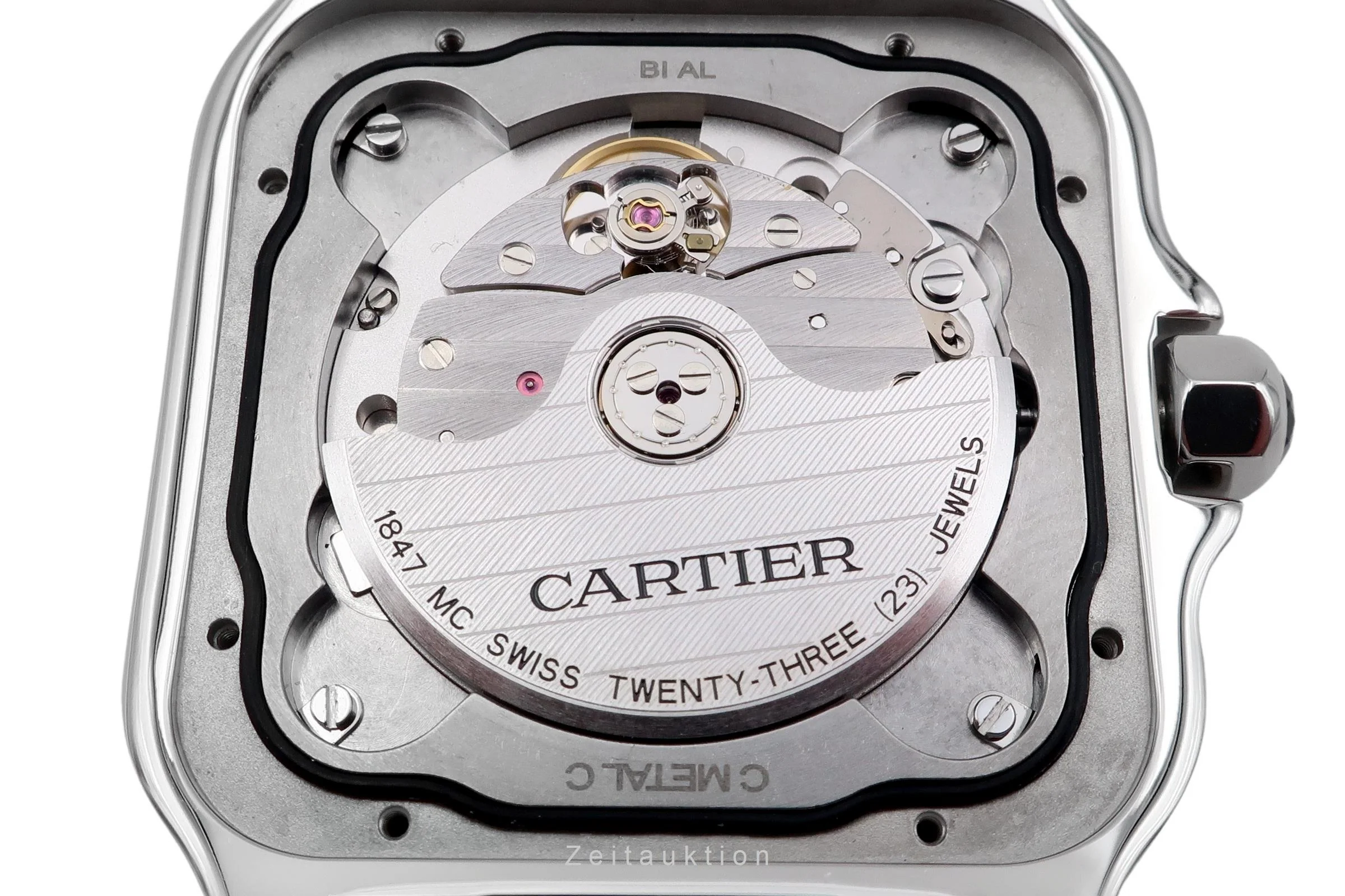 Cartier Santos steel automatic men's watch WSSA0037 LP: 8650EUR  [2506103] - Image 15
