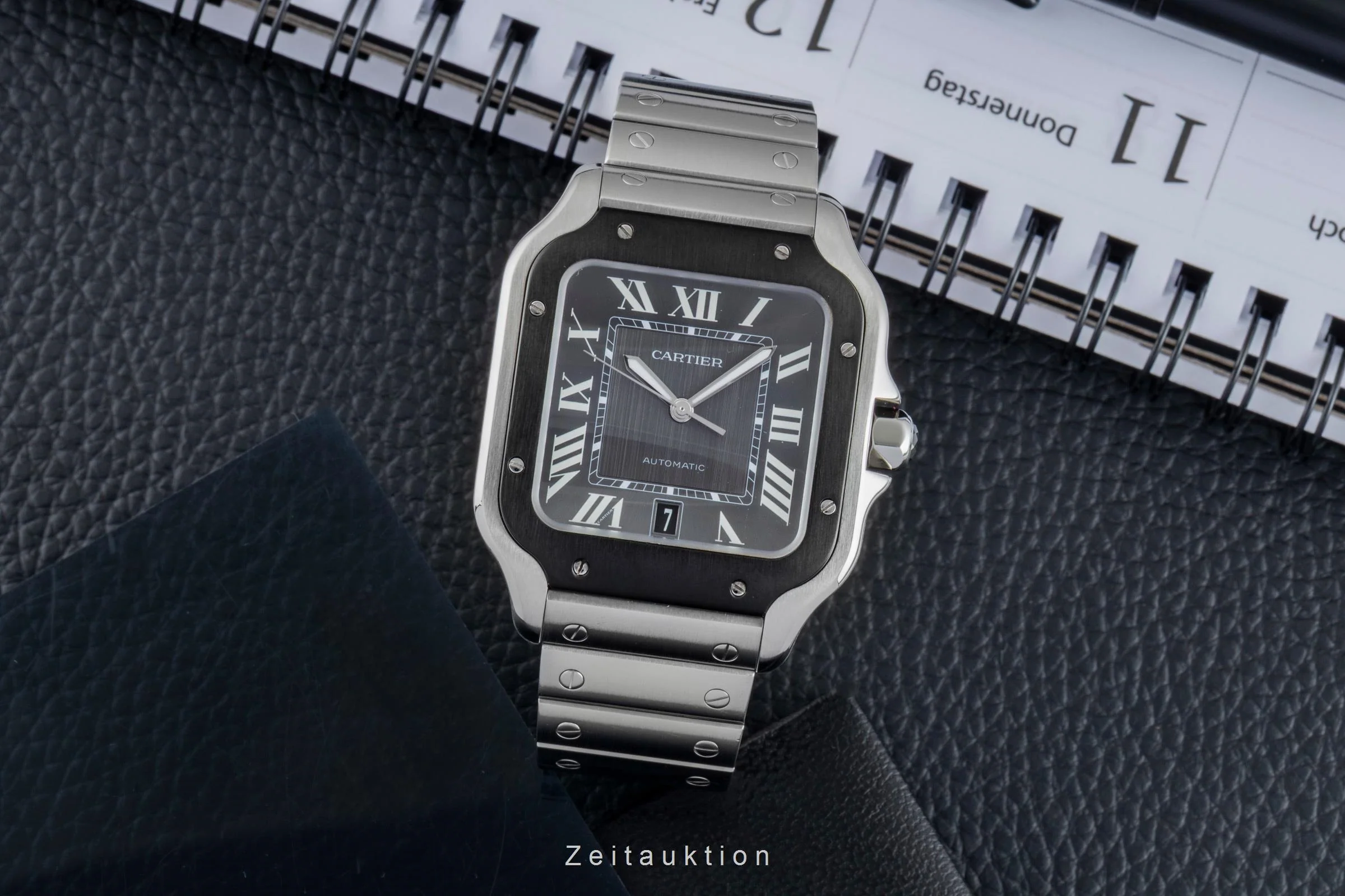 Cartier Santos steel automatic men's watch WSSA0037 LP: 8650EUR  [2506103] - Image 4
