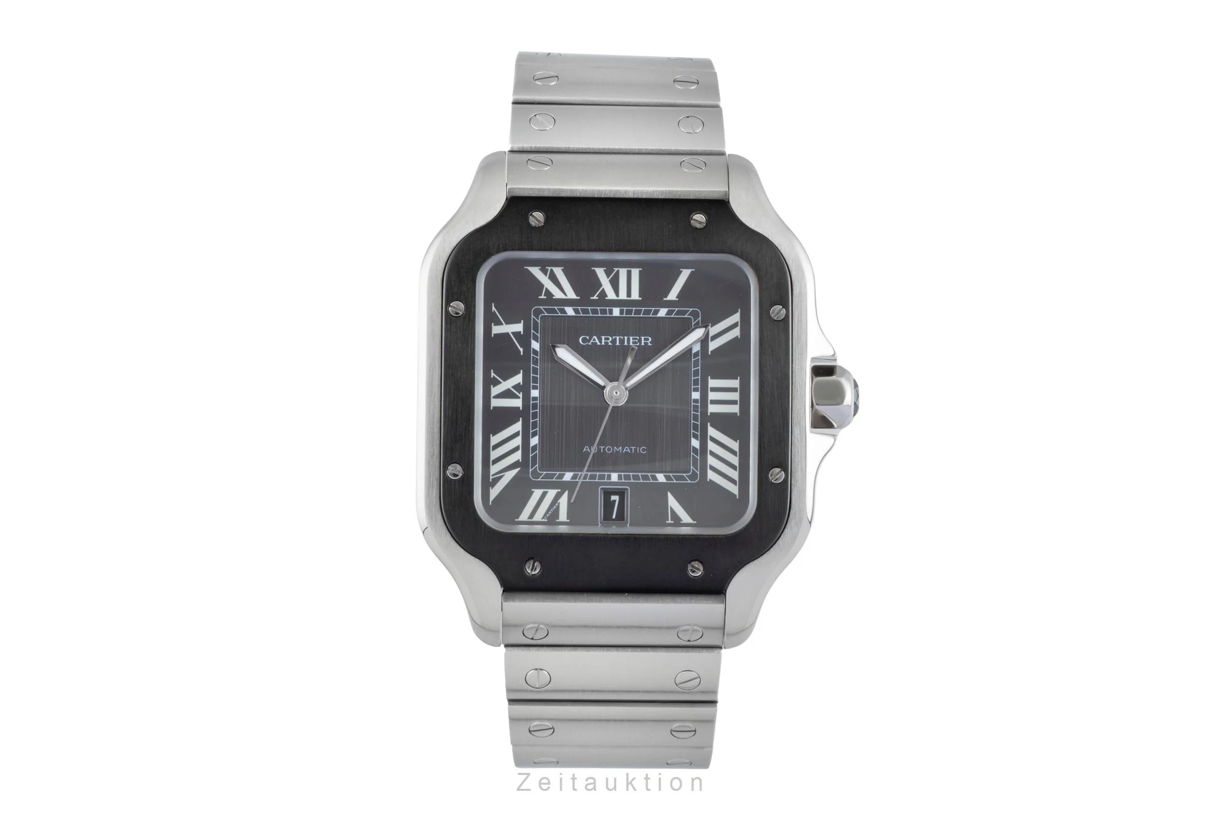 Cartier Santos steel automatic men's watch WSSA0037 LP: 8650EUR  [2506103] - Image 5