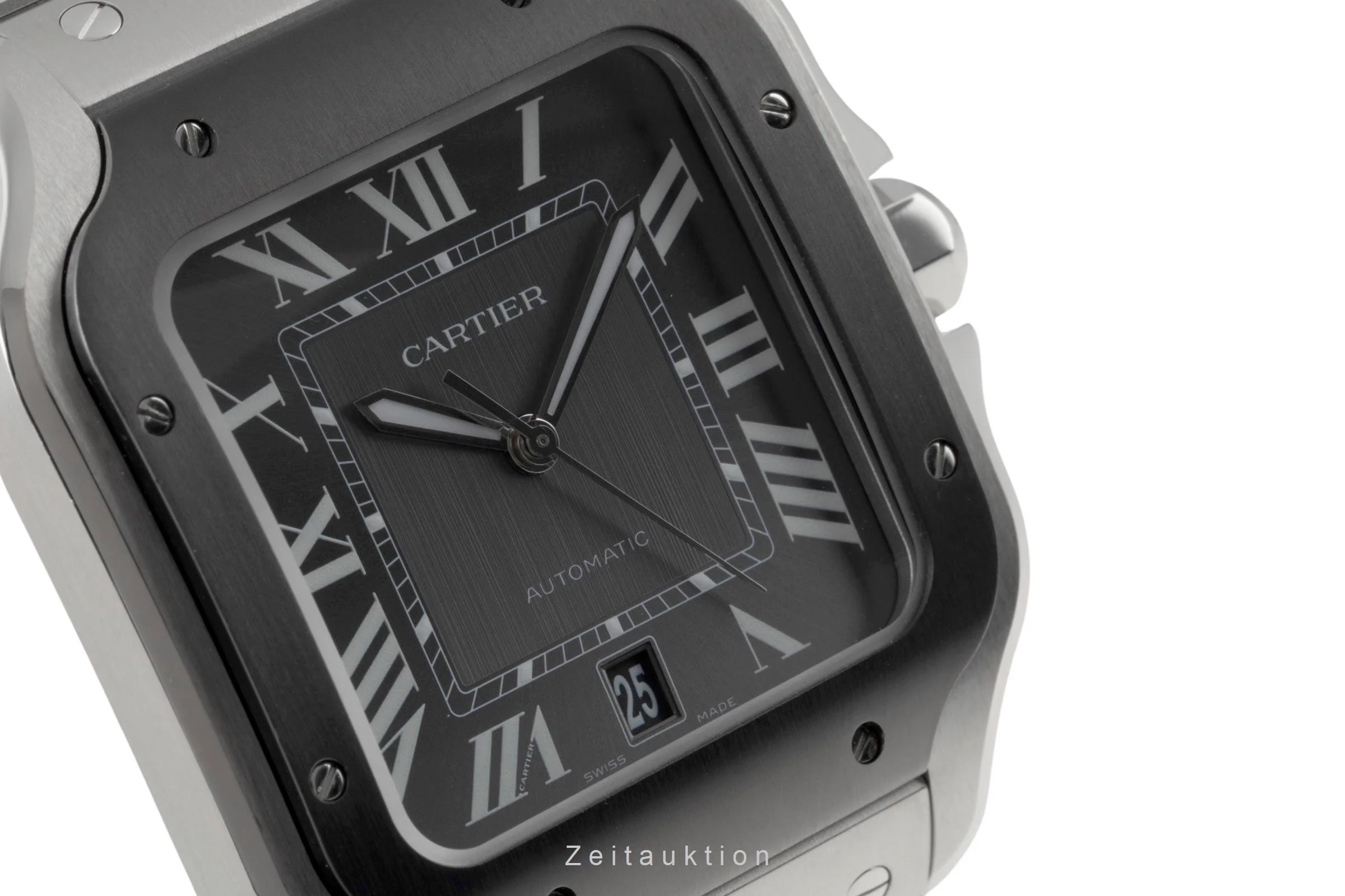 Cartier Santos steel automatic men's watch WSSA0037, 4072 LP: 8650EUR  [2401058] - Image 13