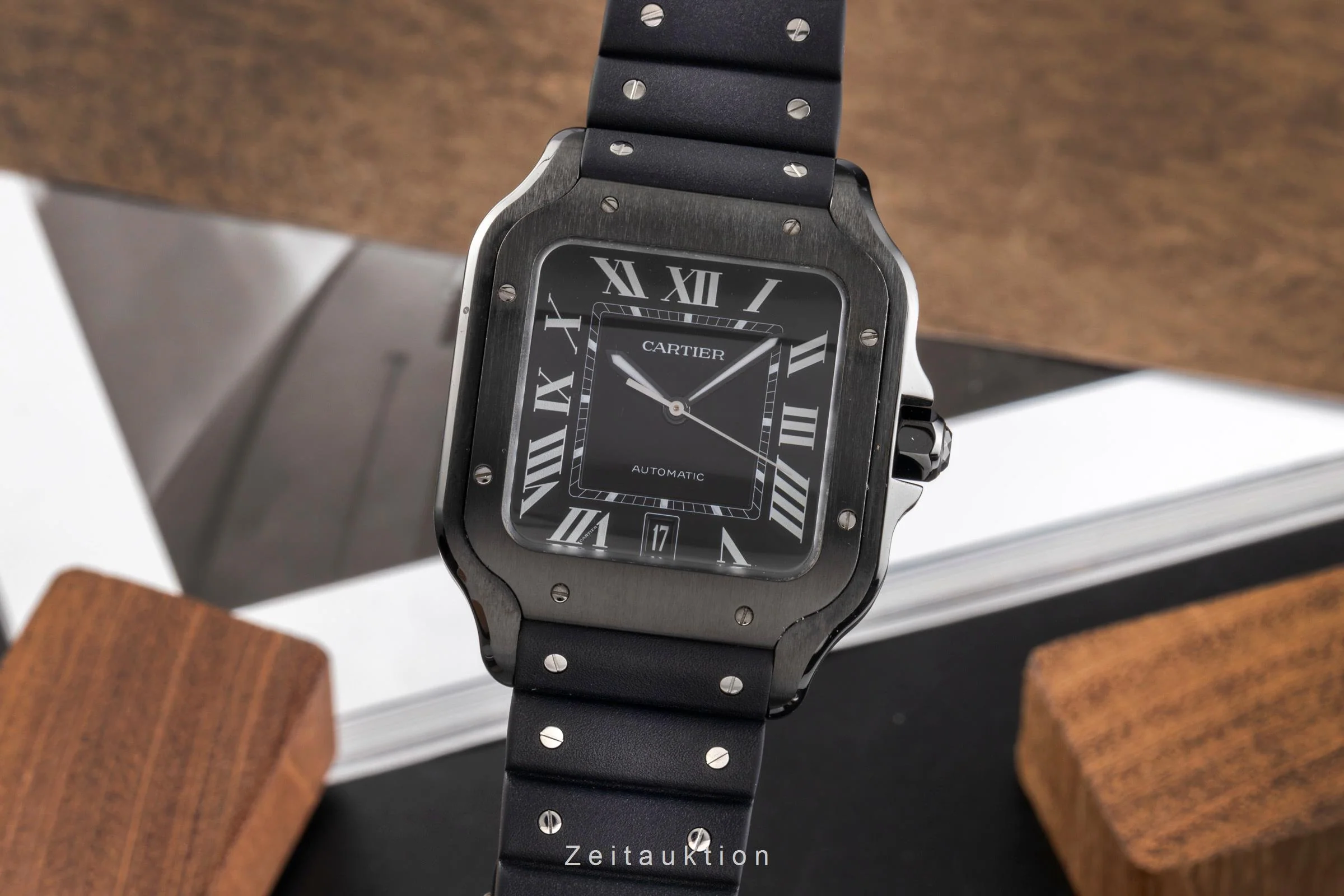 Cartier Santos steel automatic men's watch WSSA0039 LP: 9450EUR  [2503761] - Image 2