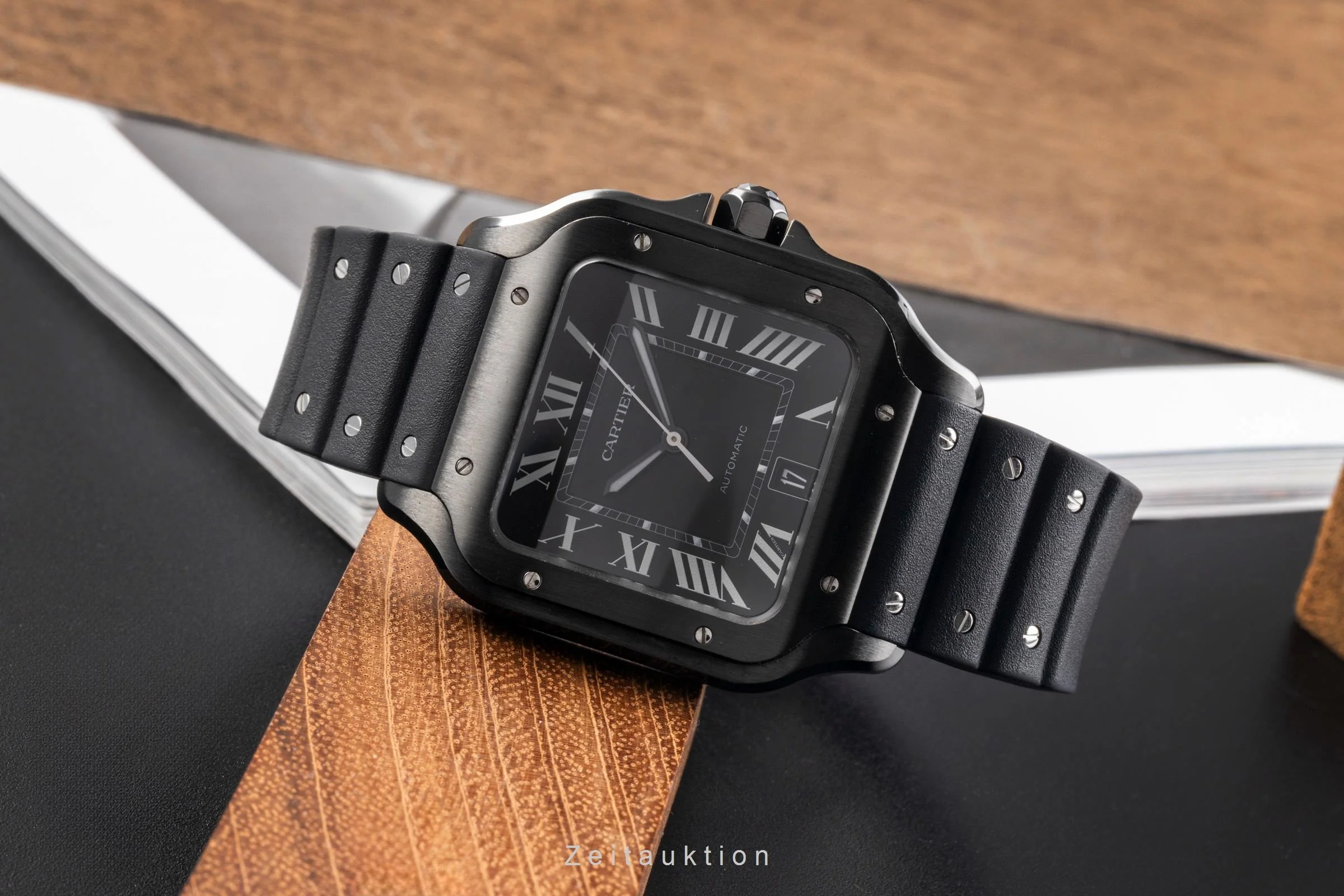 Cartier Santos steel automatic men's watch WSSA0039 LP: 9450EUR  [2503761] - Image 3