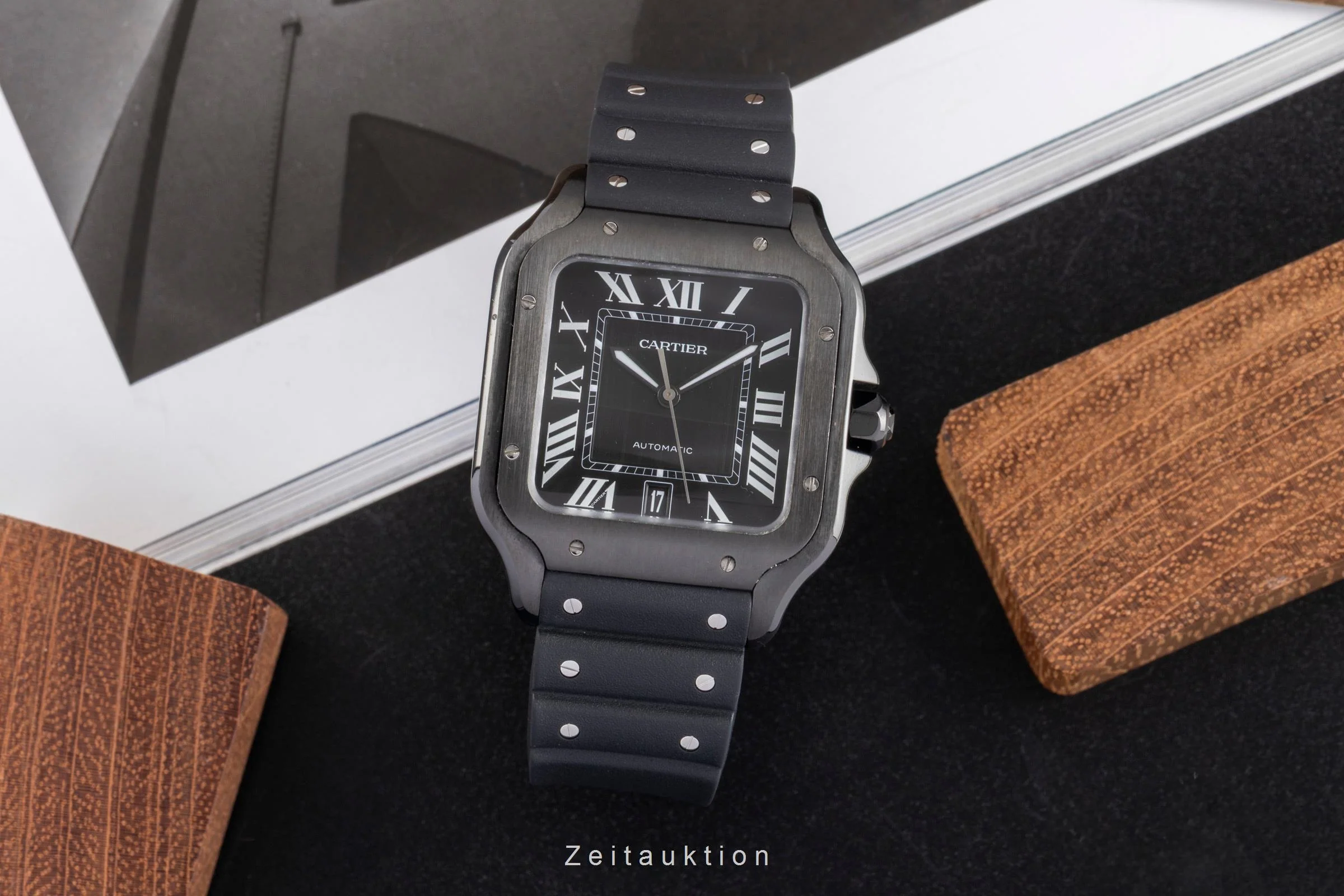 Cartier Santos steel automatic men's watch WSSA0039 LP: 9450EUR  [2503761] - Image 4