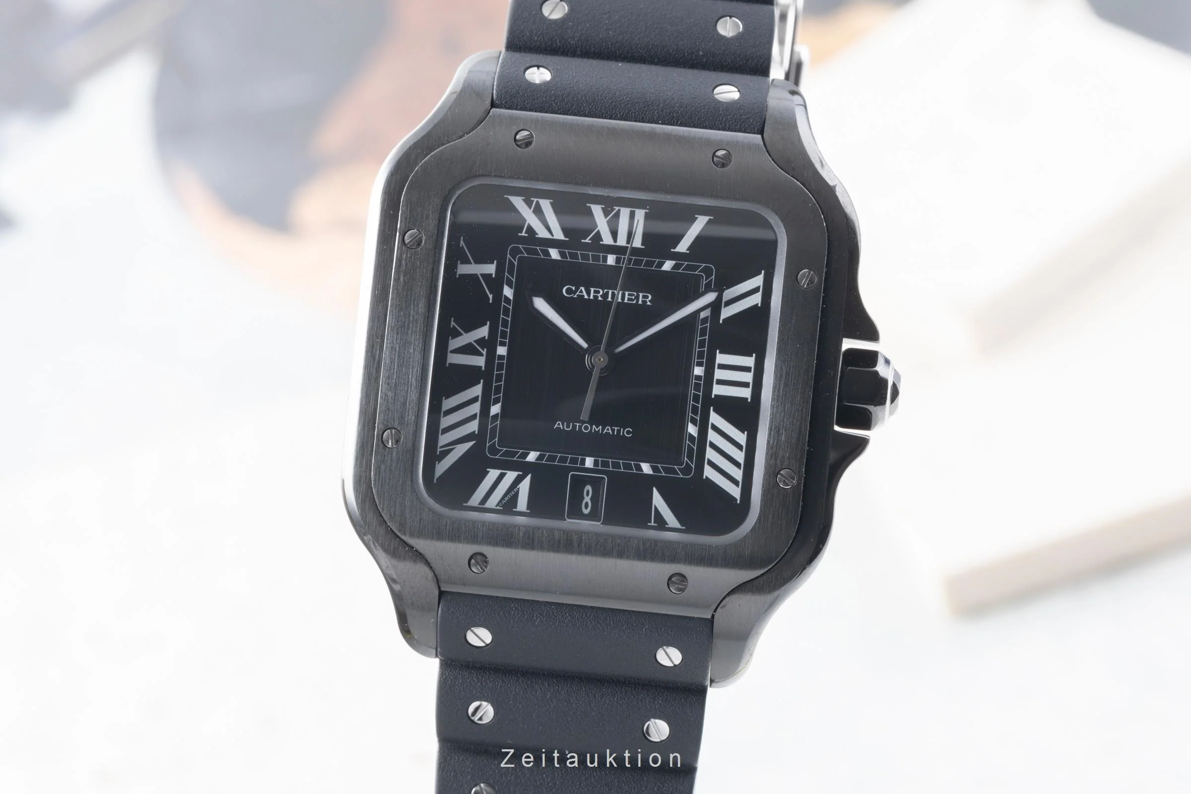 Cartier Santos steel automatic men's watch WSSA0039 LP: 9450EUR  [2507077] - Image 2