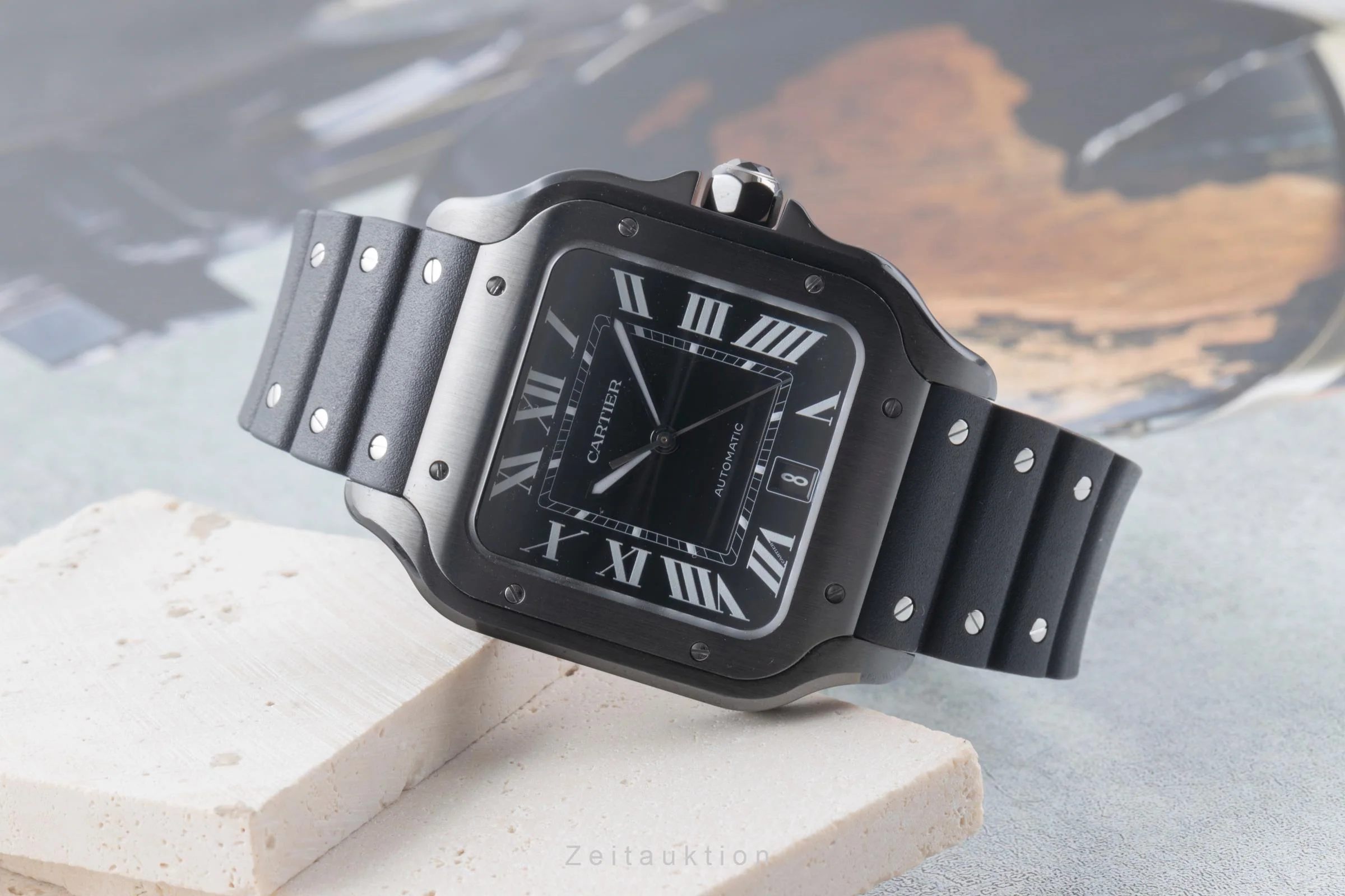 Cartier Santos steel automatic men's watch WSSA0039 LP: 9450EUR  [2507077] - Image 3