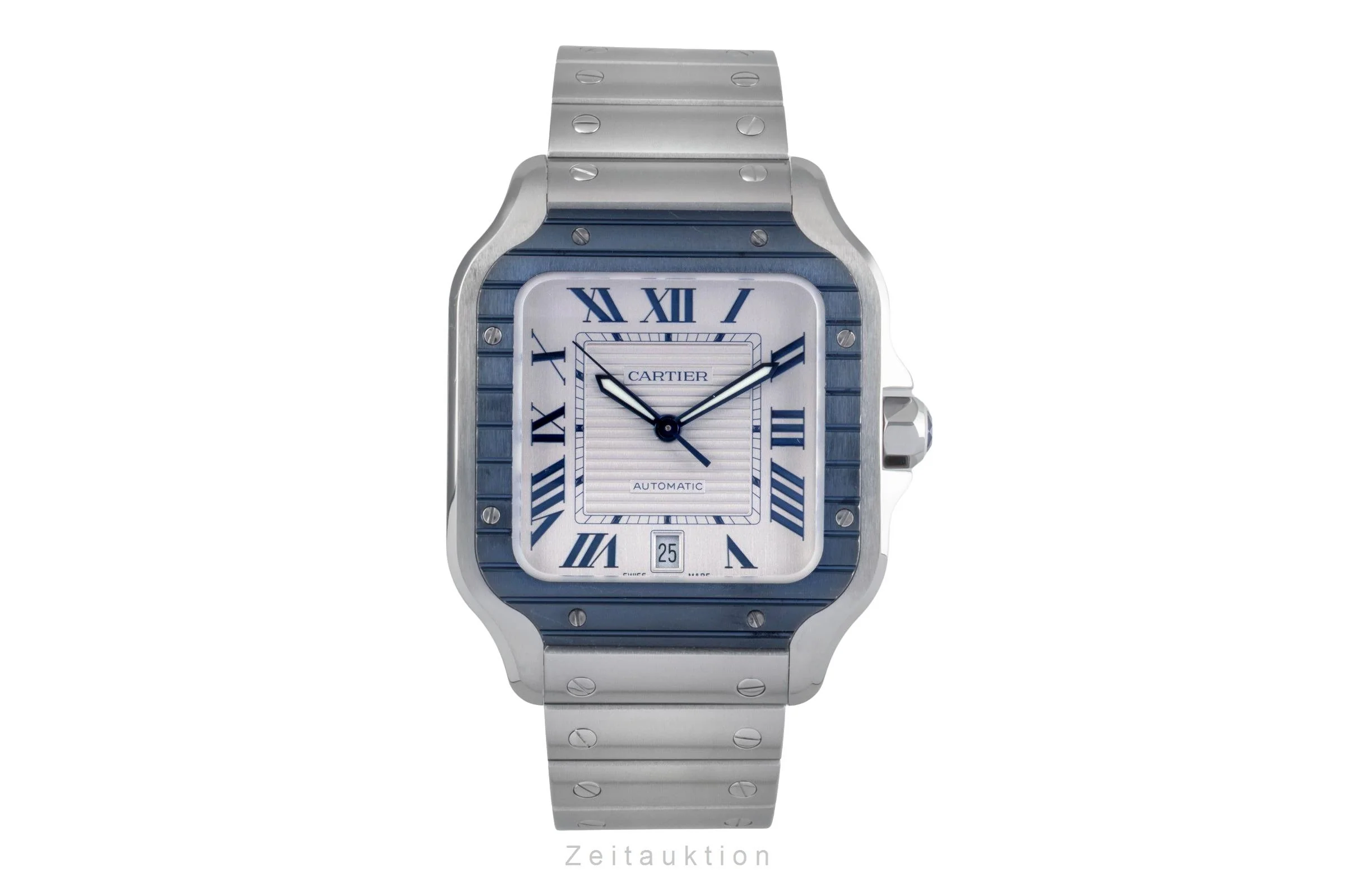 Cartier Santos steel automatic men's watch WSSA0047 LP: 9200EUR  [2502982] - Image 5